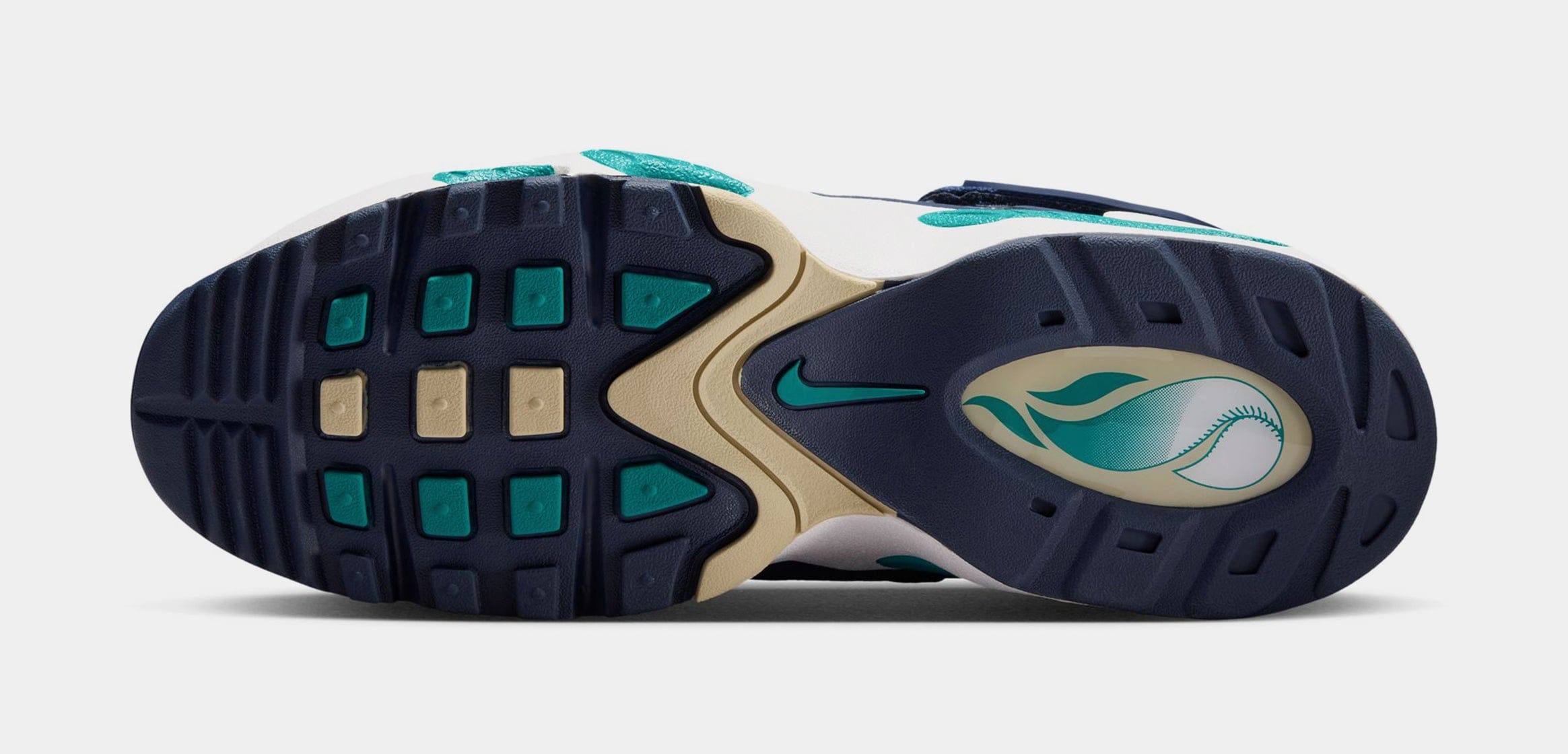 Nike Air Griffey Max 1 Midnight Navy Mens Basketball Shoes (Midnight Navy/Team Gold/Fresh Water)