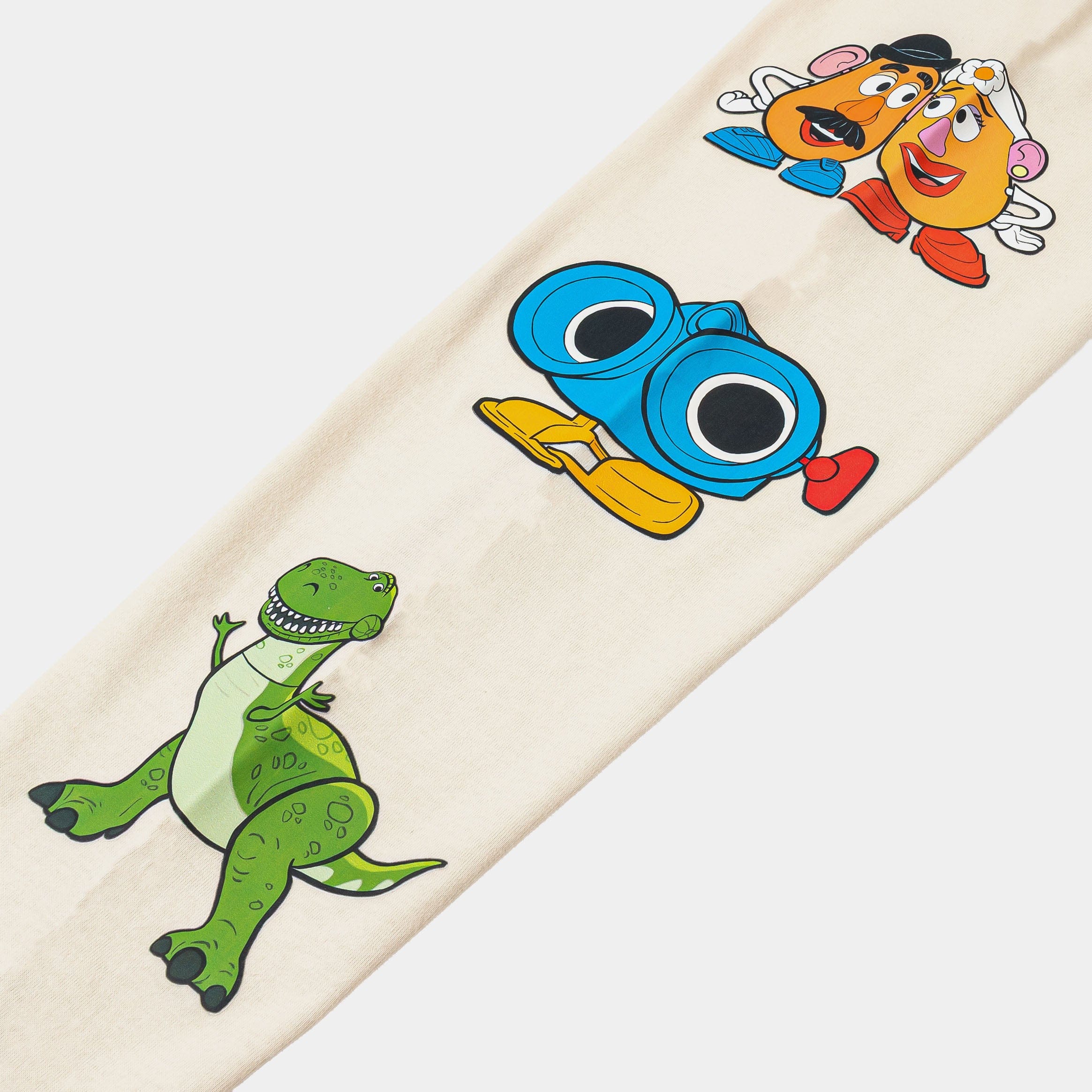 TOY STORY X SP Disney Pixar's Toy Story By Shoe Palace Icons Mens Long Sleeve Shirt (Beige/Yellow)