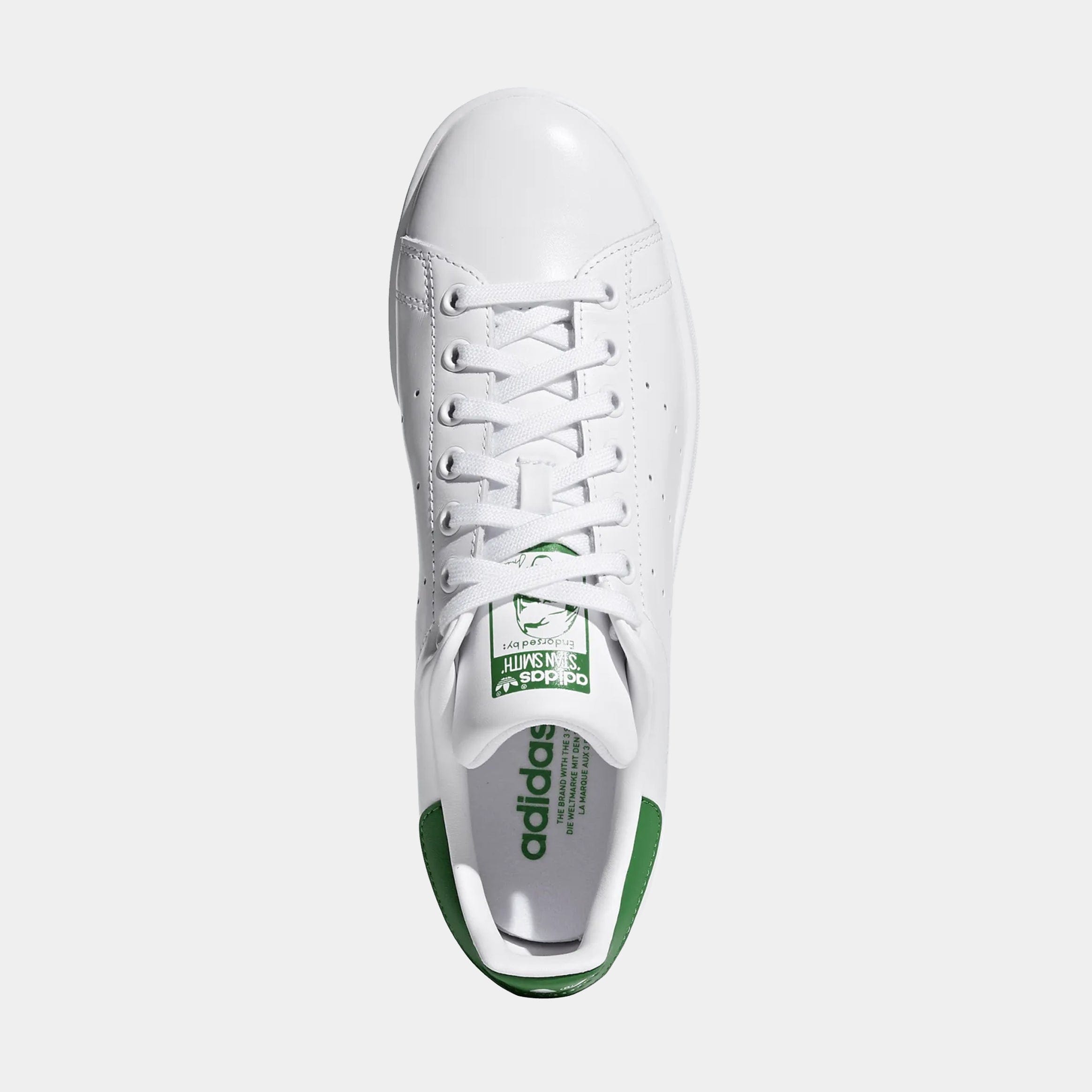adidas Stan Smith Original Mens Lifestyle Shoes (White/Green)