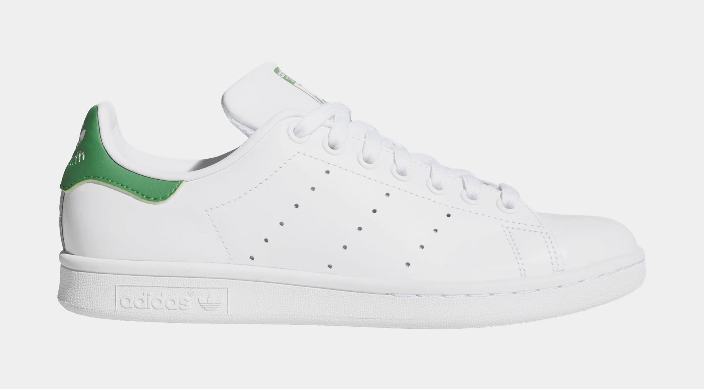 adidas Stan Smith Womens Lifestyle Shoes (Cloud White/Green)