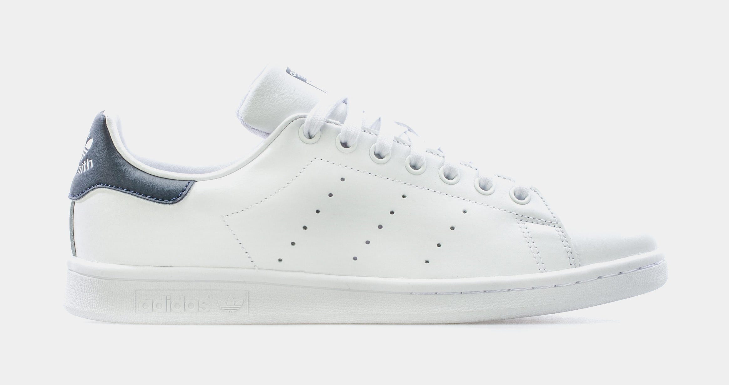 adidas Stan Smith Original Mens Lifestyle Shoe (White/Cobalt Blue)