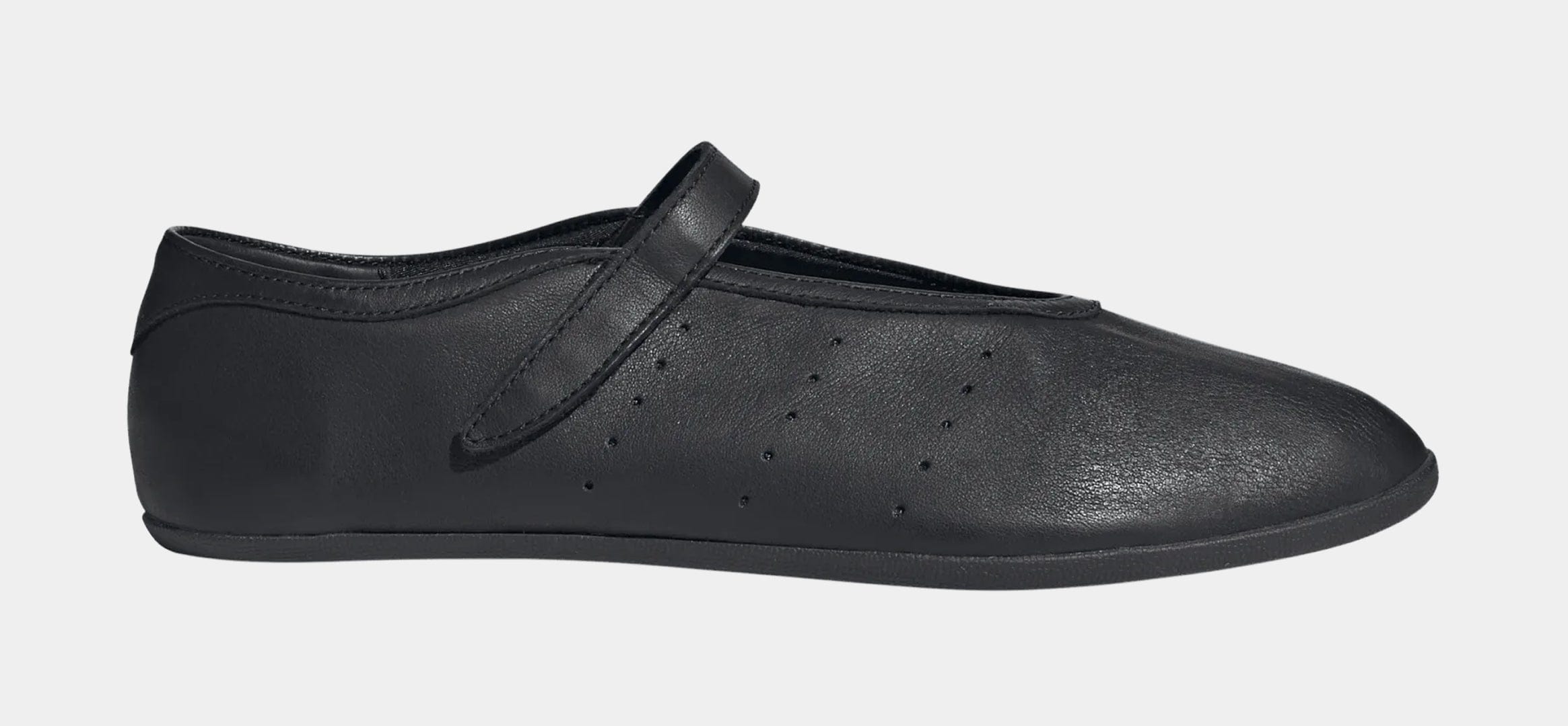 adidas Stan Smith Lo Ballet Womens Lifestyle Shoes (Core Black/Core Black/Core Black)