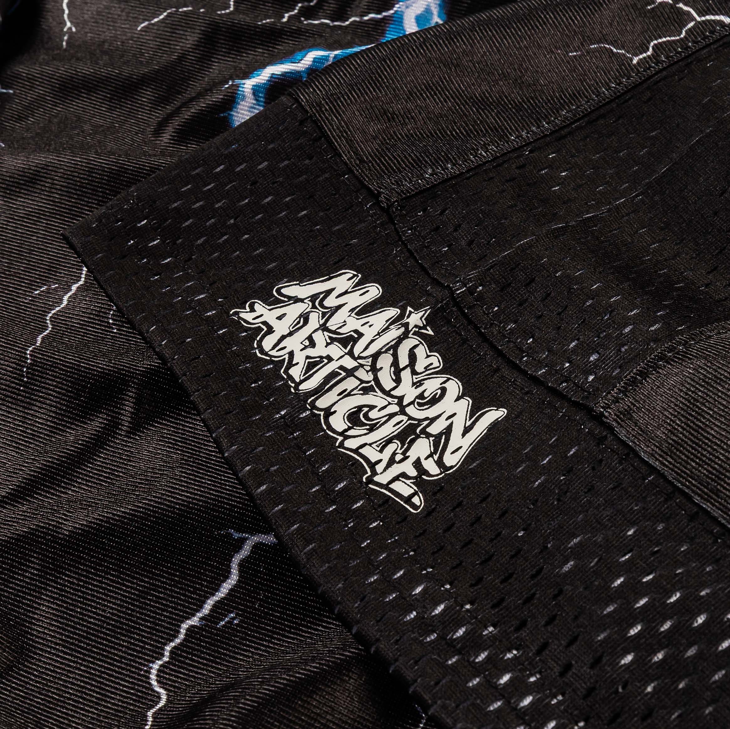 MAISON ARTICLE Bay Area Exclusive Mesh Mens Jersey (Black/Orange)