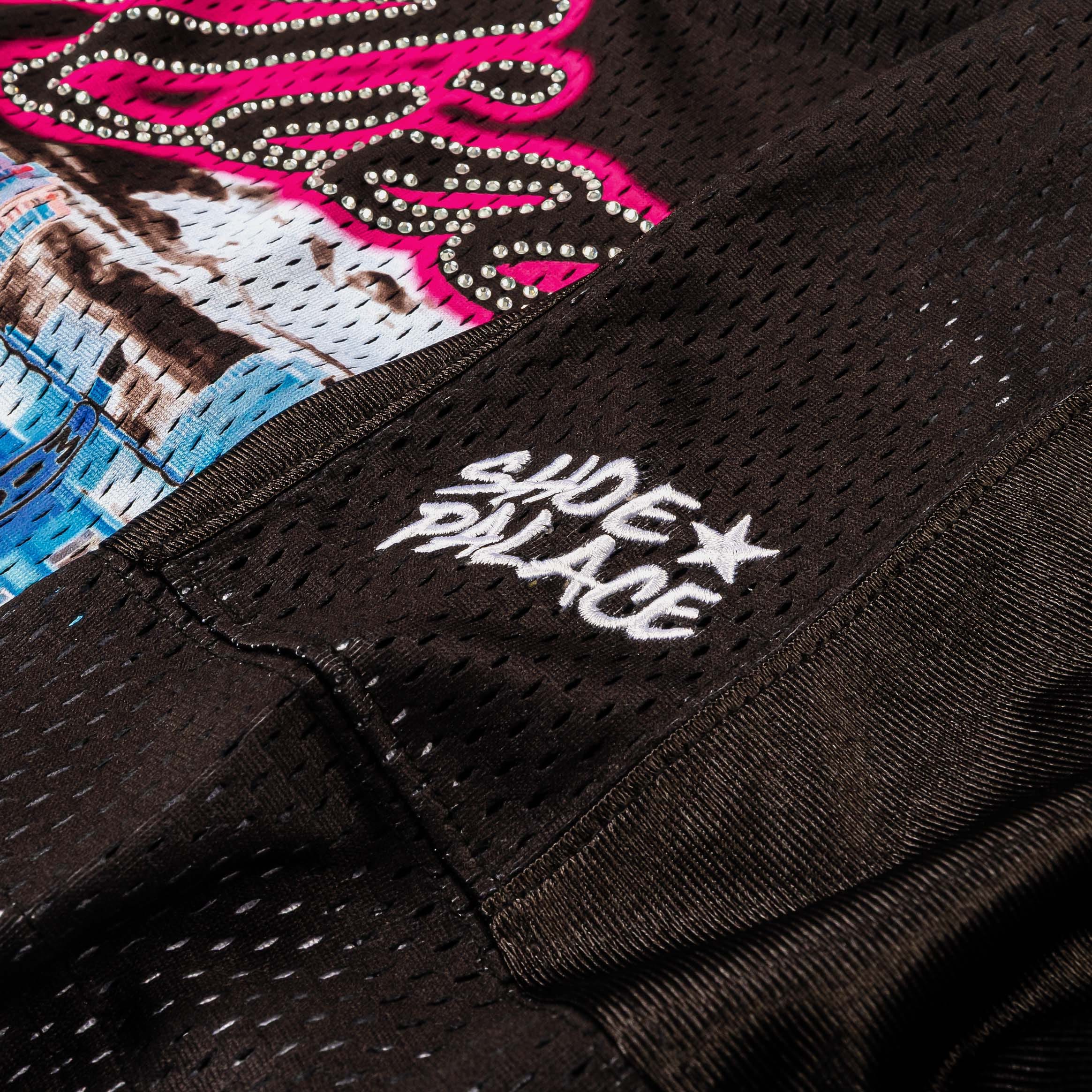 MAISON ARTICLE Miami Exclusive Mesh Mens Jersey (Black/Pink)