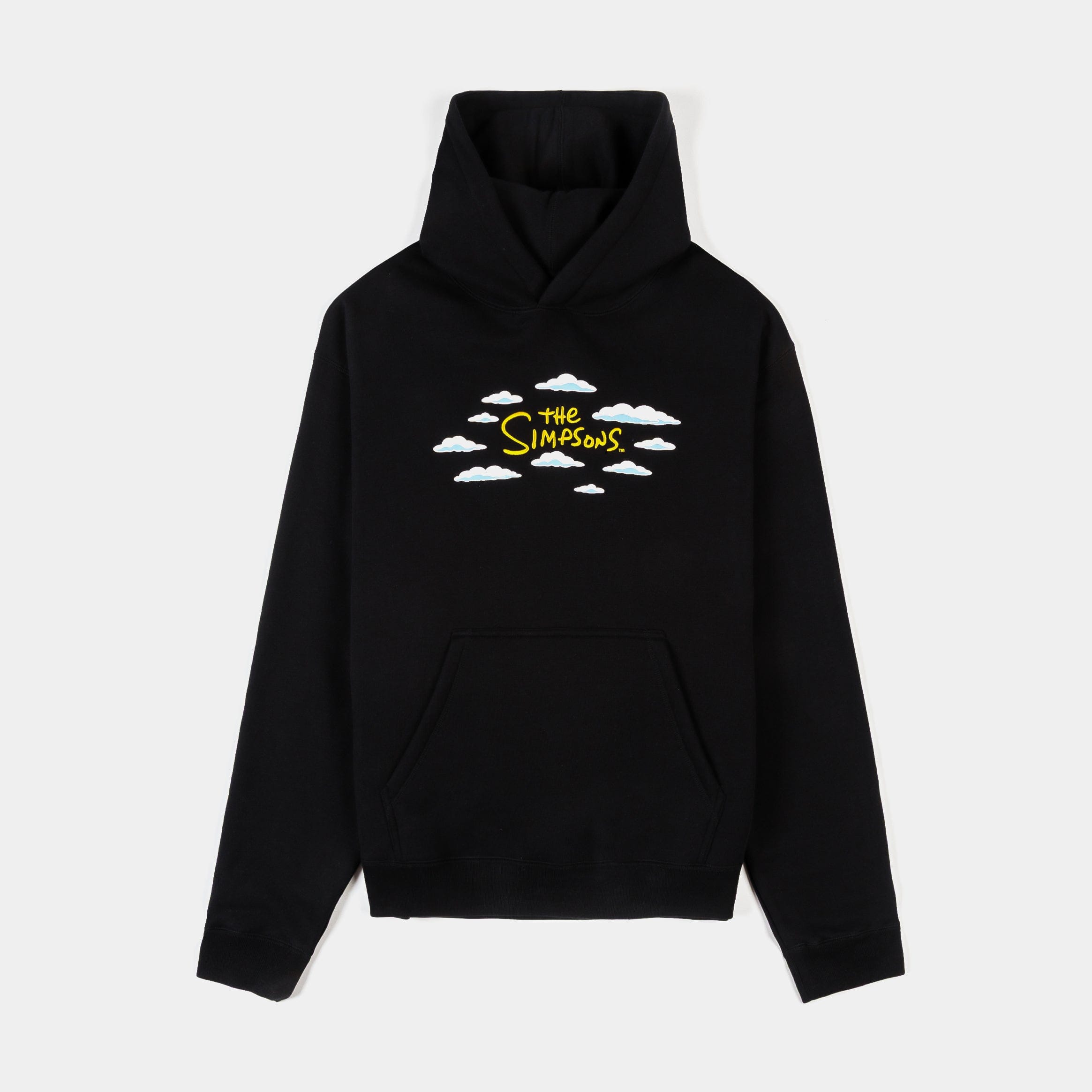 SIMPSONS X SP The Simpsons By Shoe Palace Clouds Pullover Mens Hoodie (Black/Yellow)