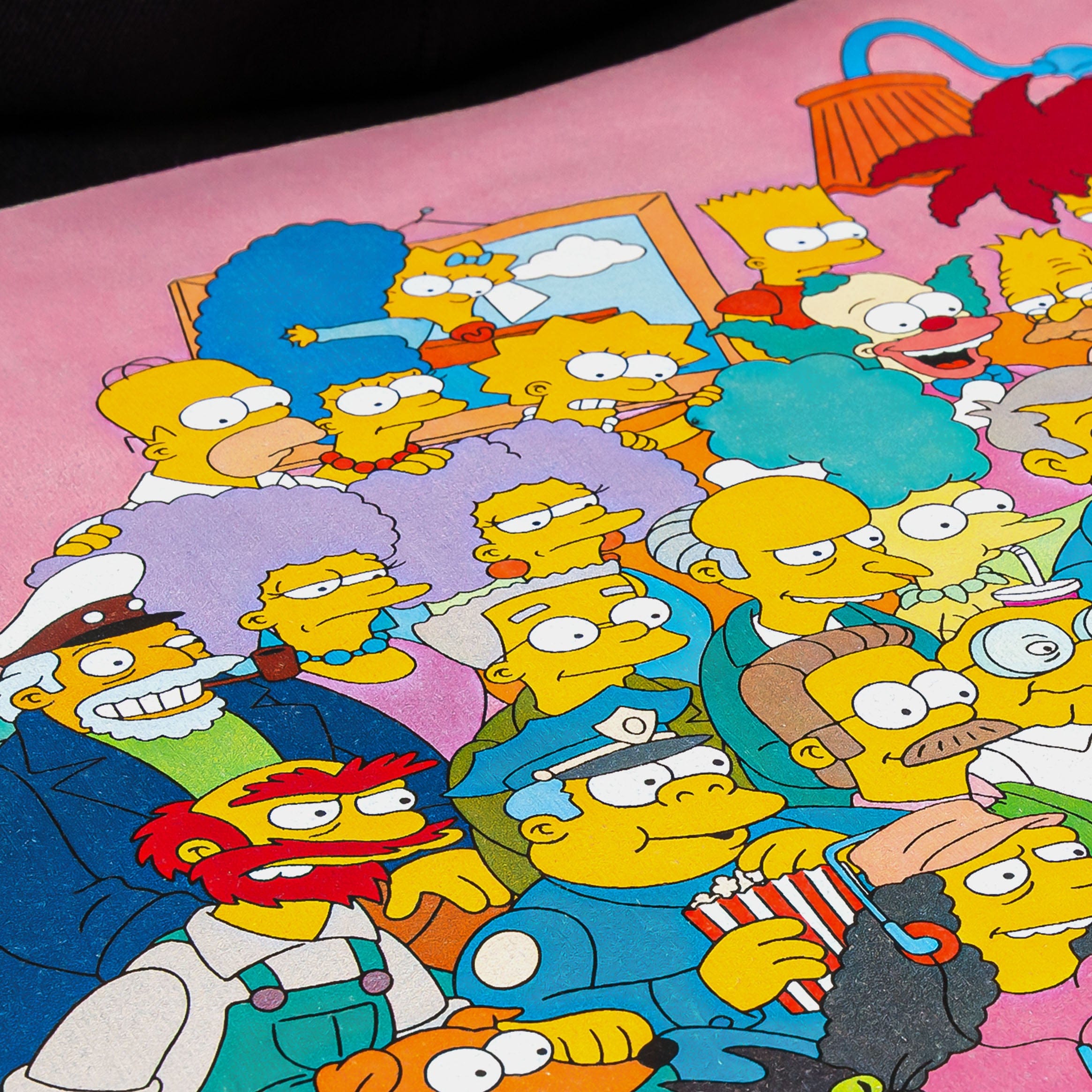 SIMPSONS X SP The Simpsons By Shoe Palace Clouds Pullover Mens Hoodie (Black/Yellow)