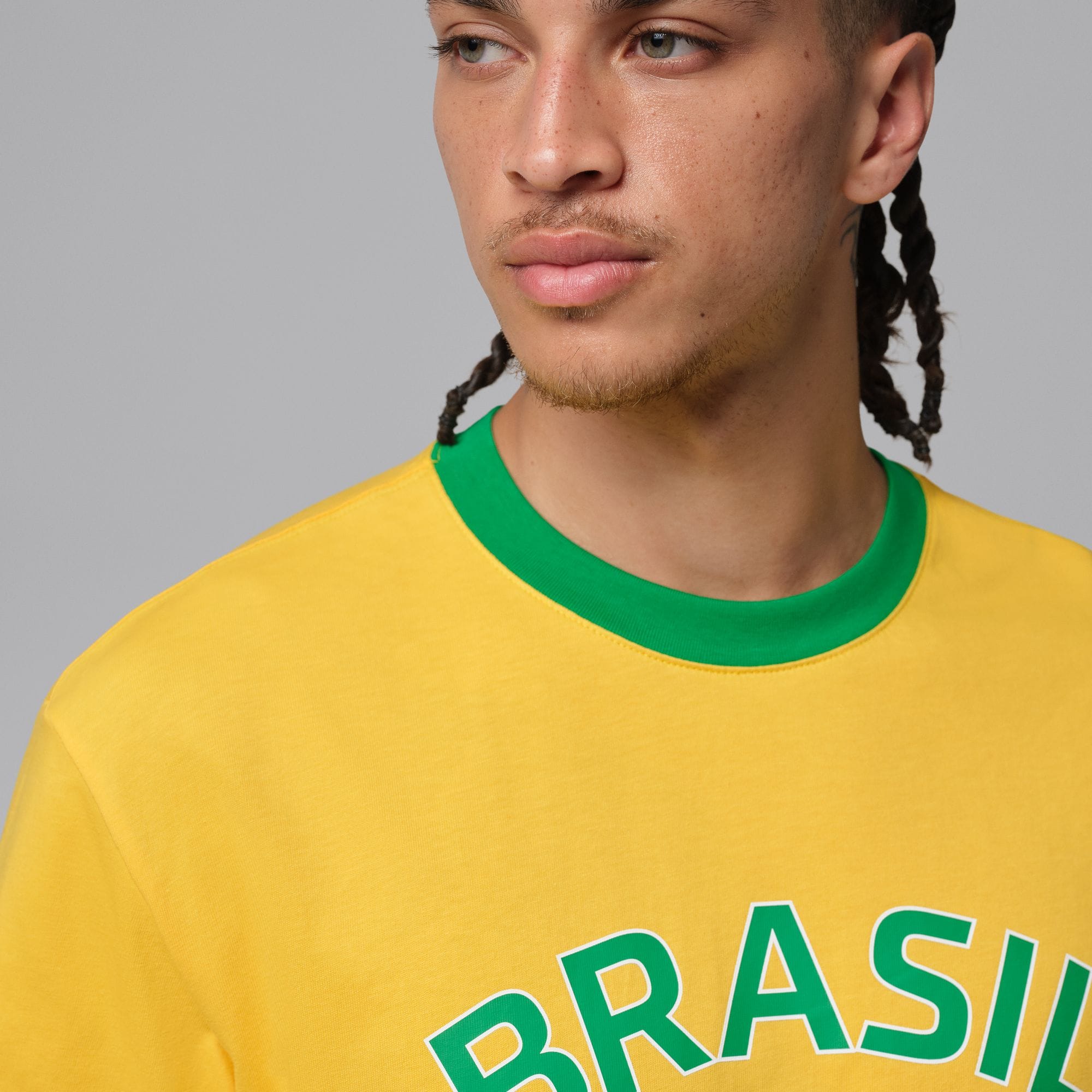 Air Jordan 85 Brazil Graphic T-Shirt 'Varsity Maize'