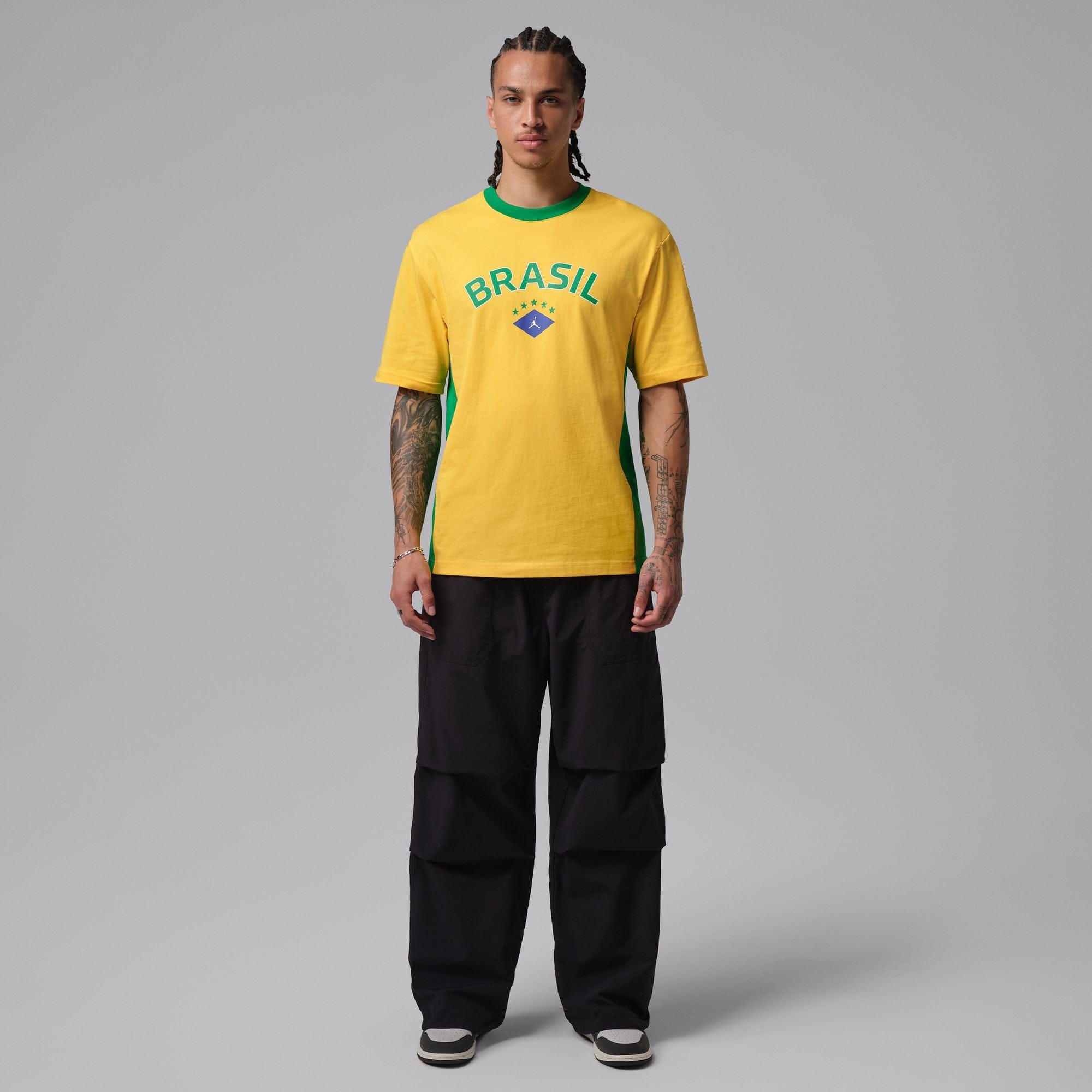 Air Jordan 85 Brazil Graphic T-Shirt 'Varsity Maize'
