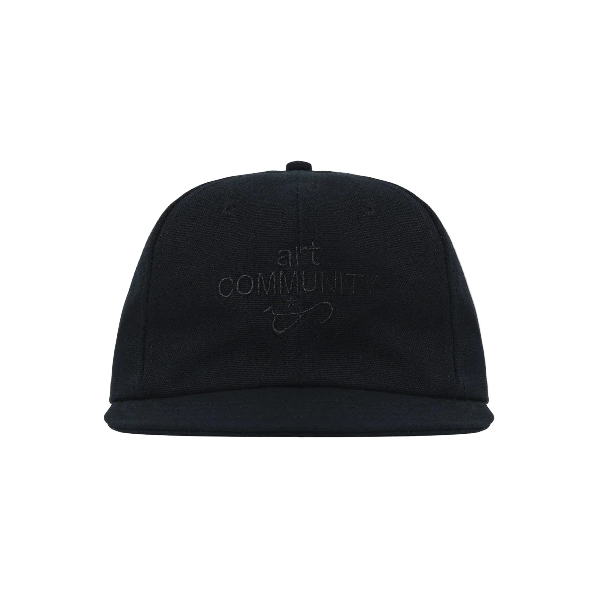 Art Community Japanese Nylon Short Brim Cap 'Black'