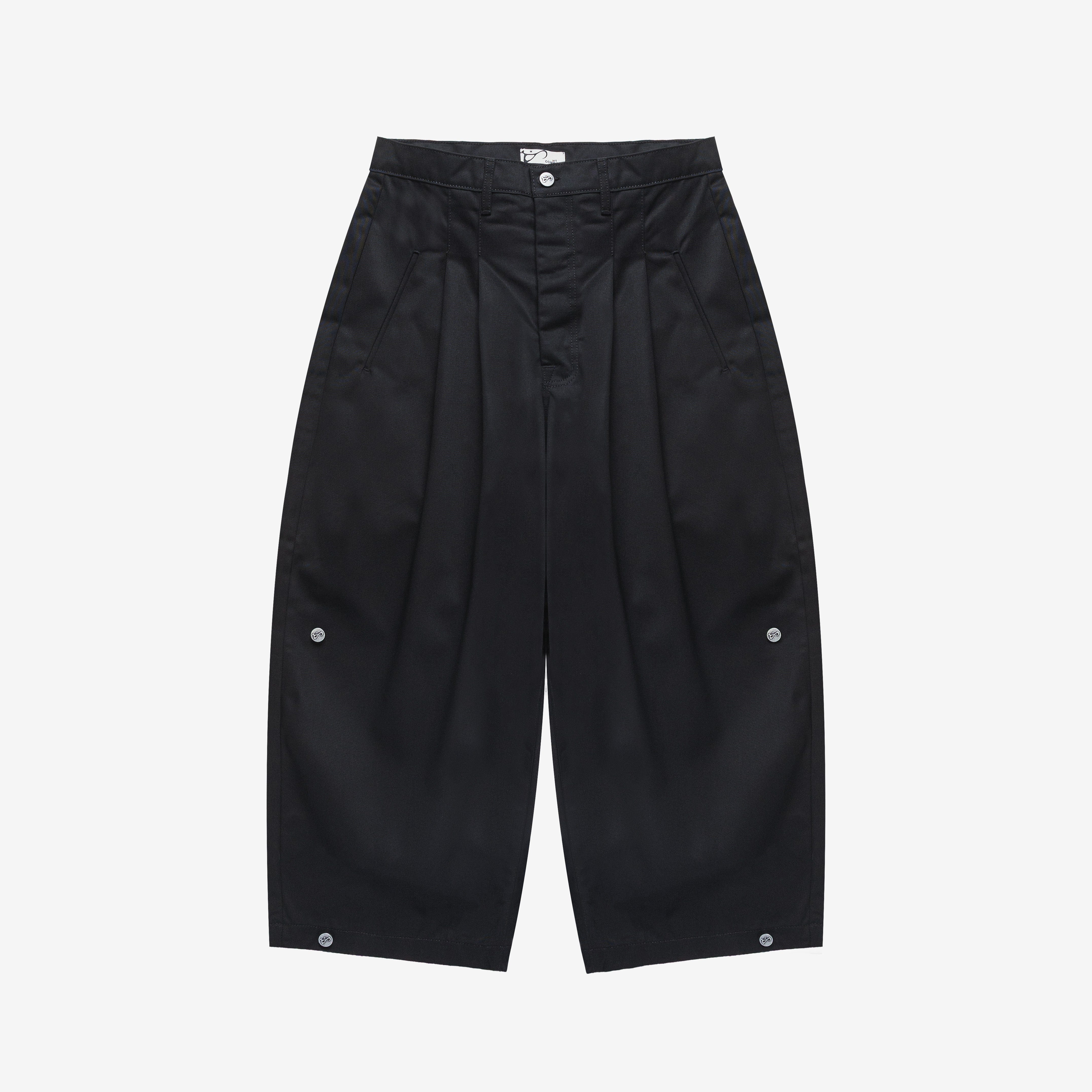 Art Community Japanese Twill Triptych Trouser 'Black'