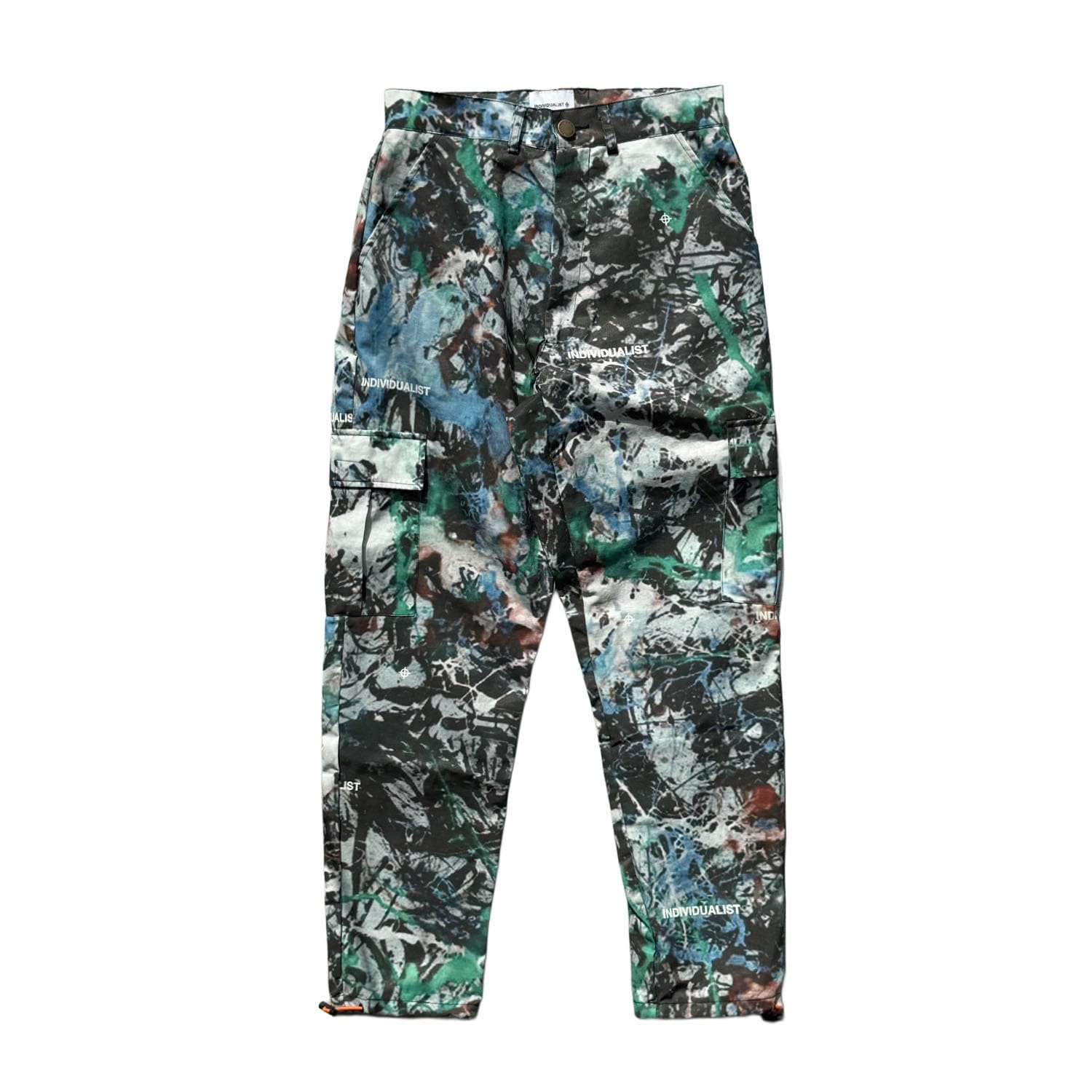 INDVLST LAB Indvlst Drip Camo Cargo Nylon Pant 'Multi