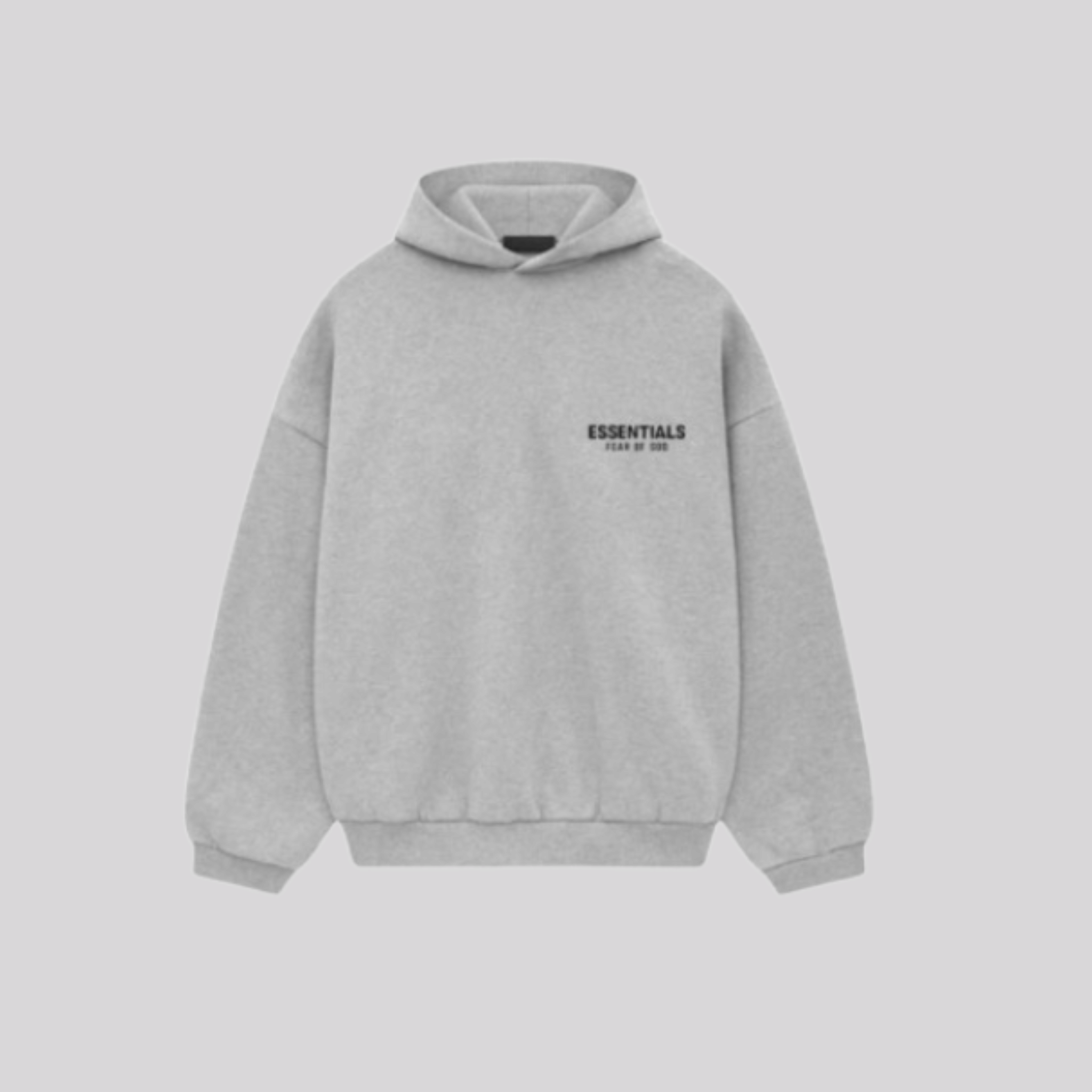 Fear of God Essentials LIGHT HEATHER HOODIE