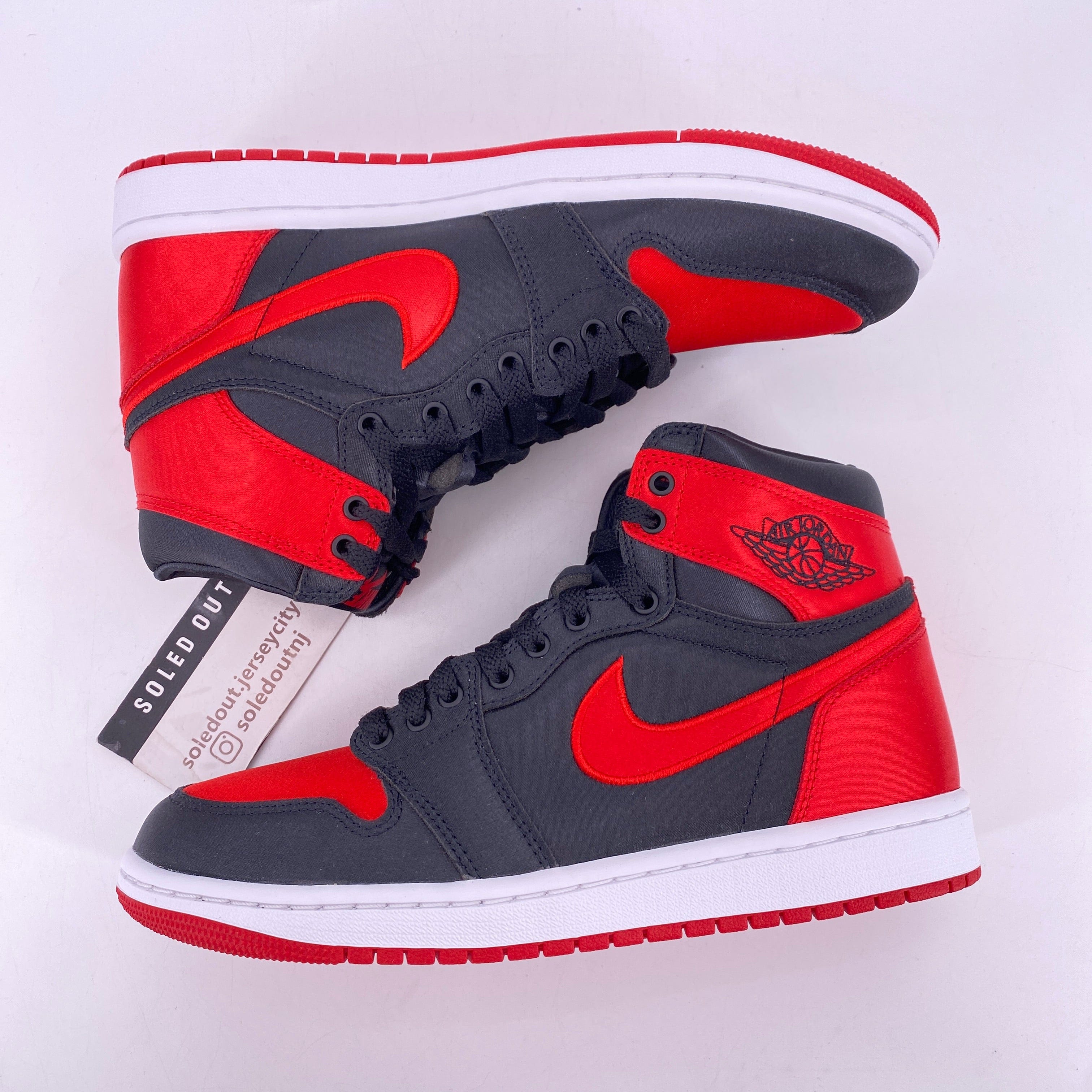 Air Jordan Jordan (W) 1 Retro High OG "Satin Bred" 2023 New Size 8.5W