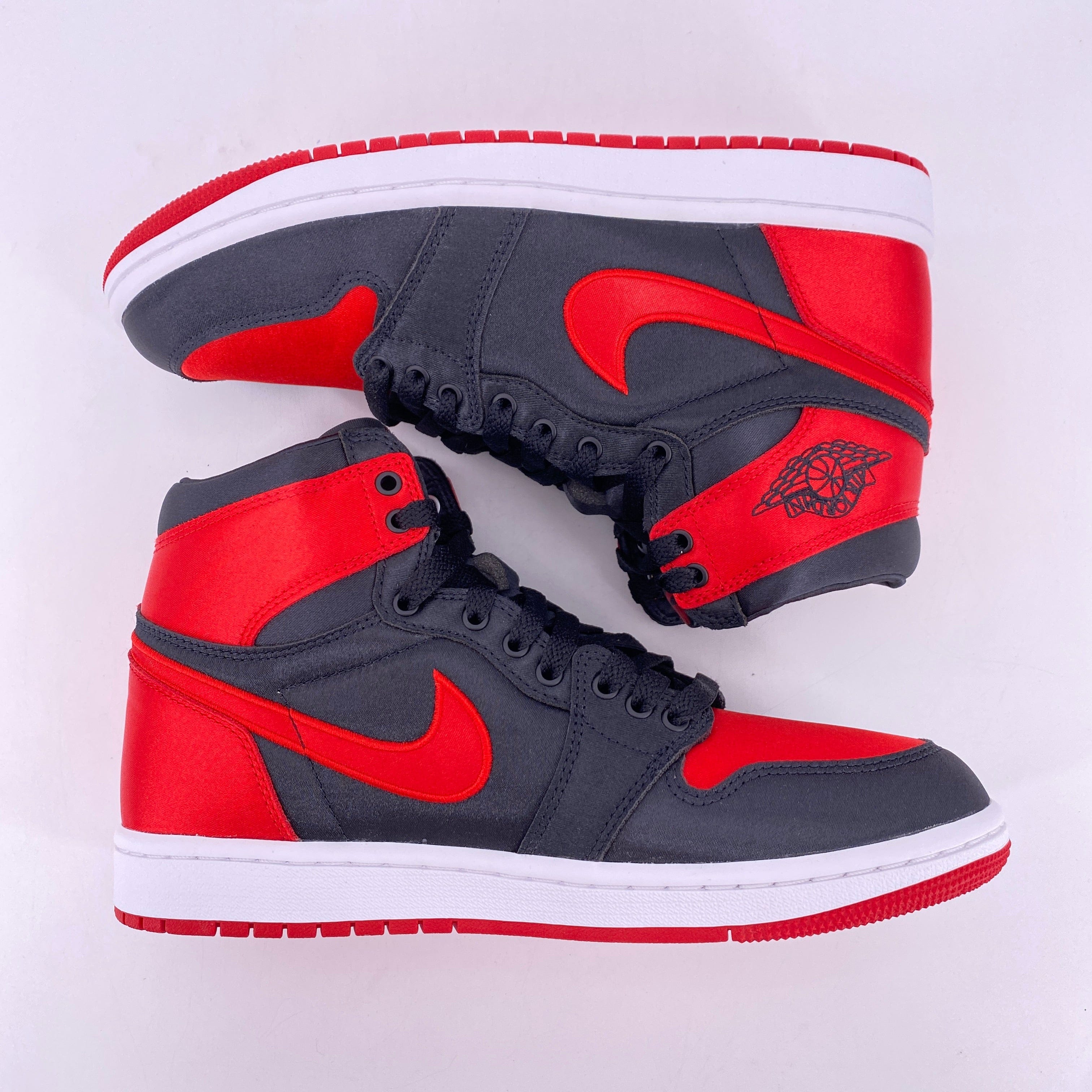 Air Jordan Jordan (W) 1 Retro High OG "Satin Bred" 2023 New Size 8.5W