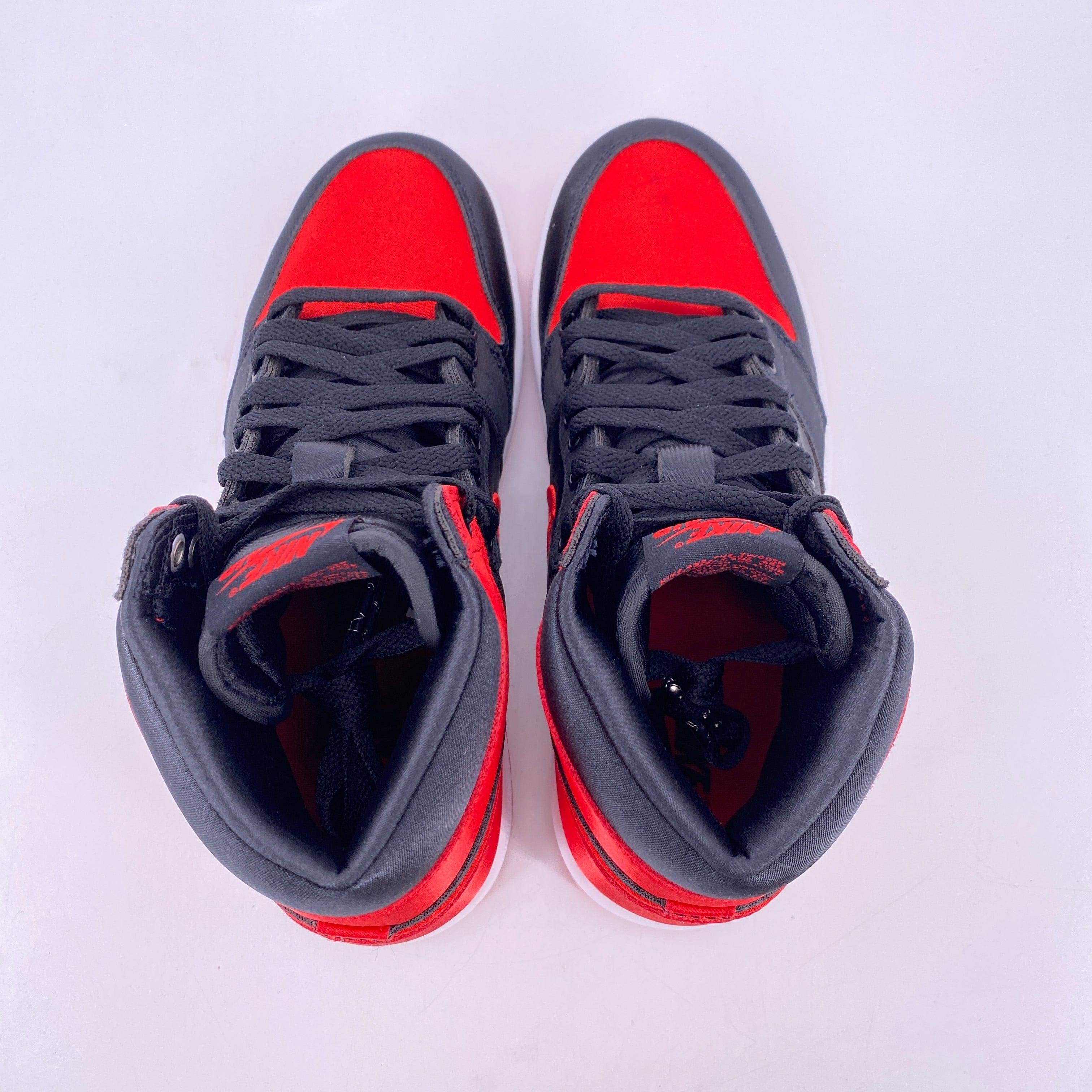 Air Jordan Jordan (W) 1 Retro High OG "Satin Bred" 2023 New Size 8.5W