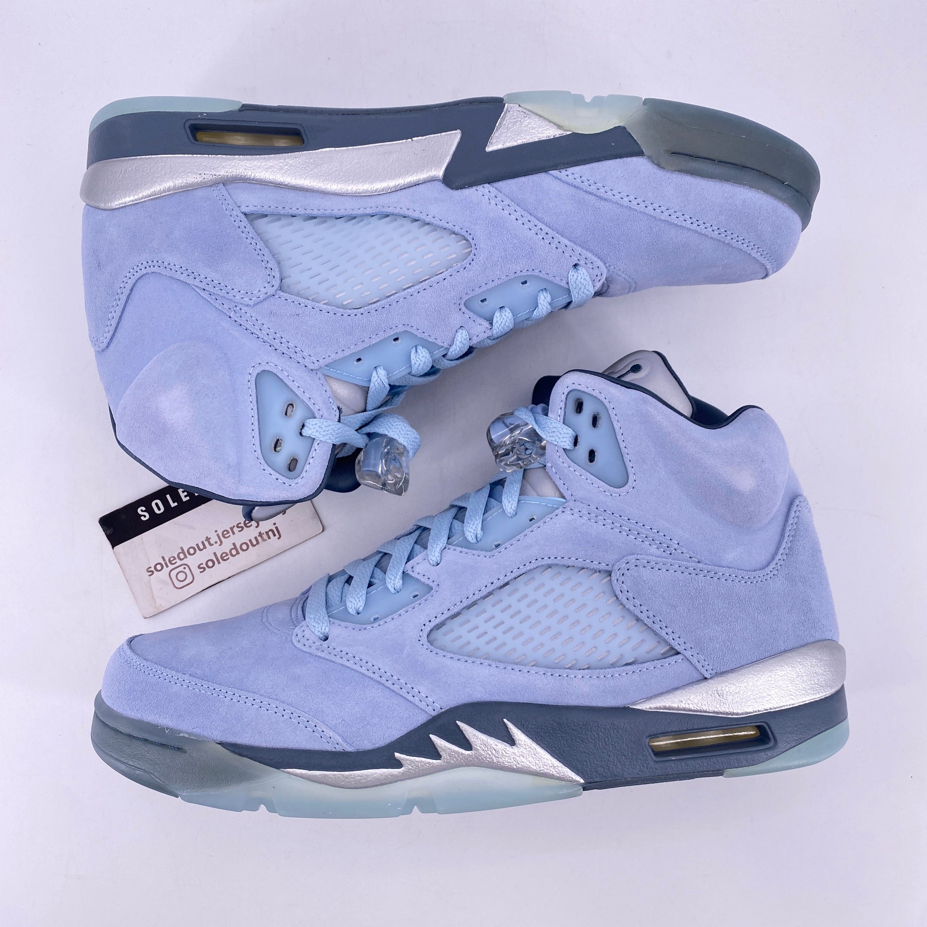 Air Jordan (W) 5 Retro "Blue Bird" 2021 New Size 11.5W