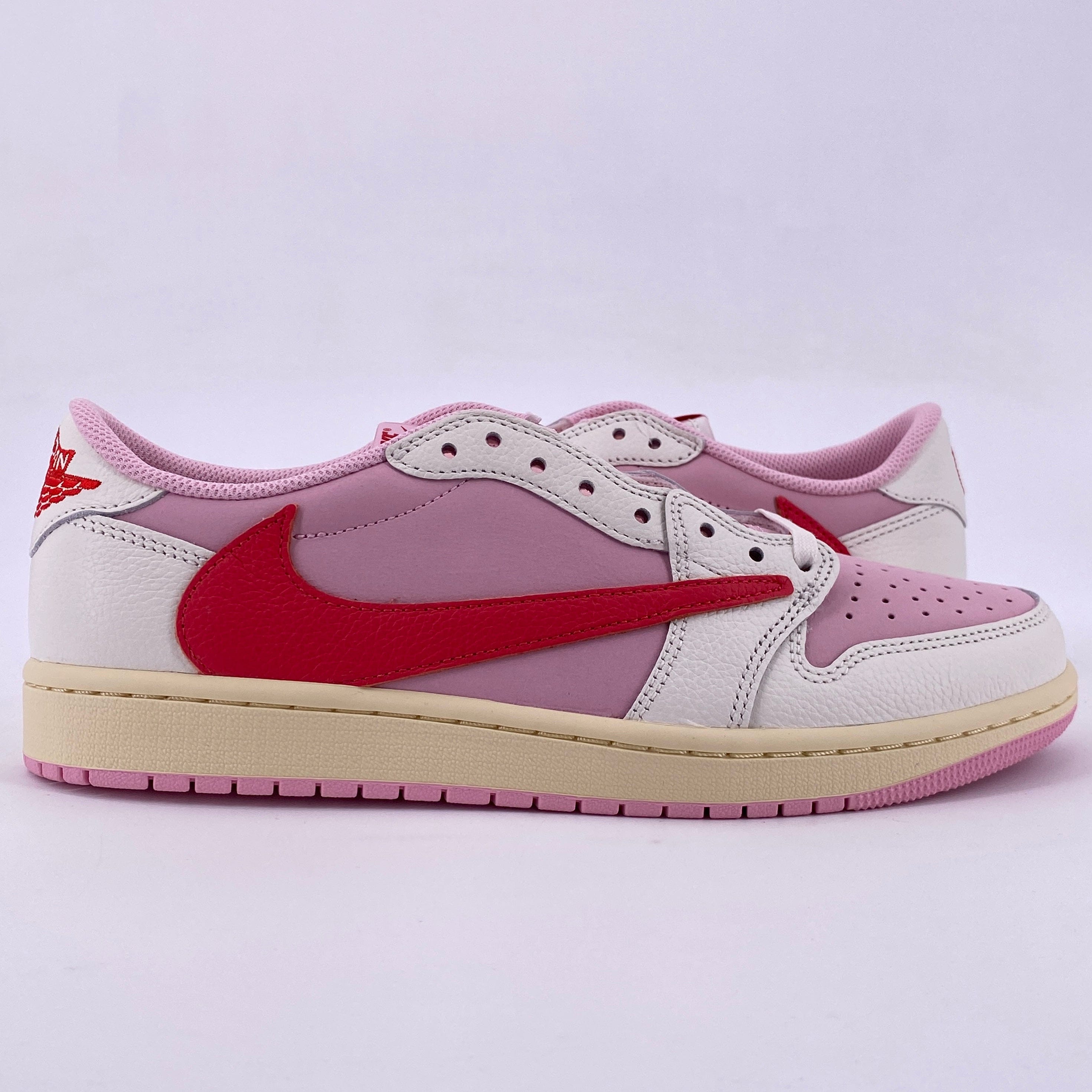 Air Jordan 1 Low OG SP "Travis Scott Sail Tropical Pink" 2026 New Size 13