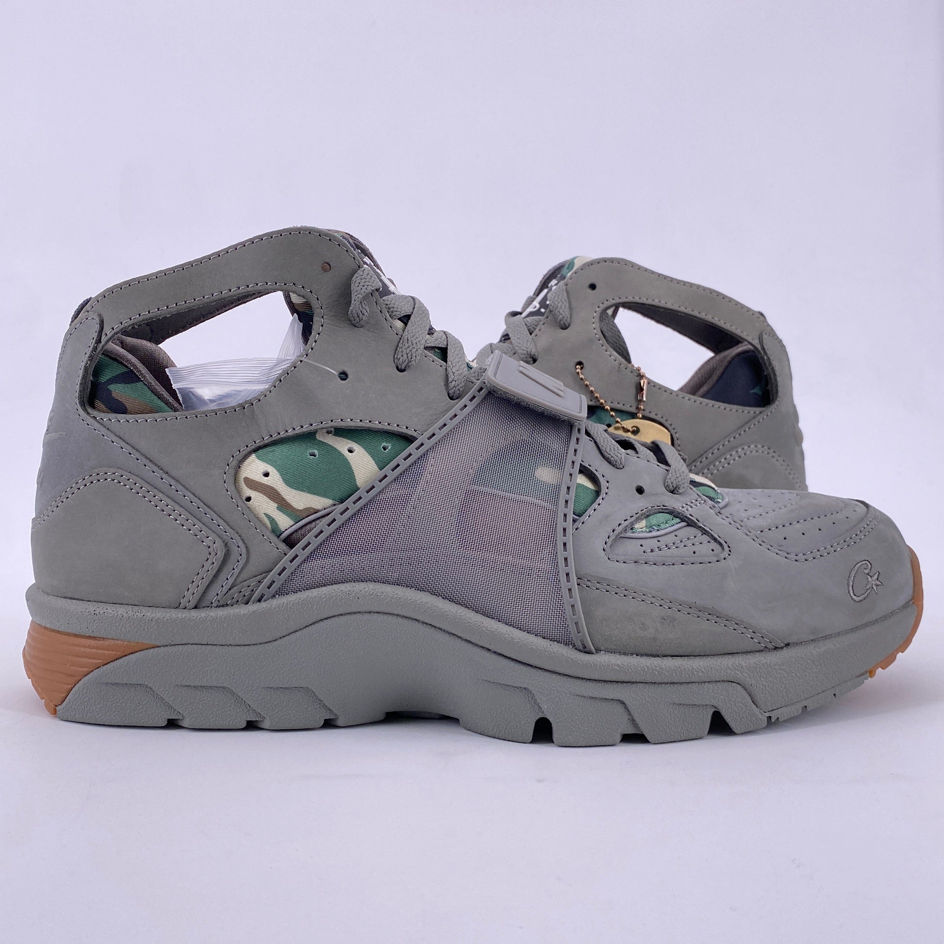 Nike Air Trainer Huarache "Corteiz Gully Grey" 2024 New Size 13