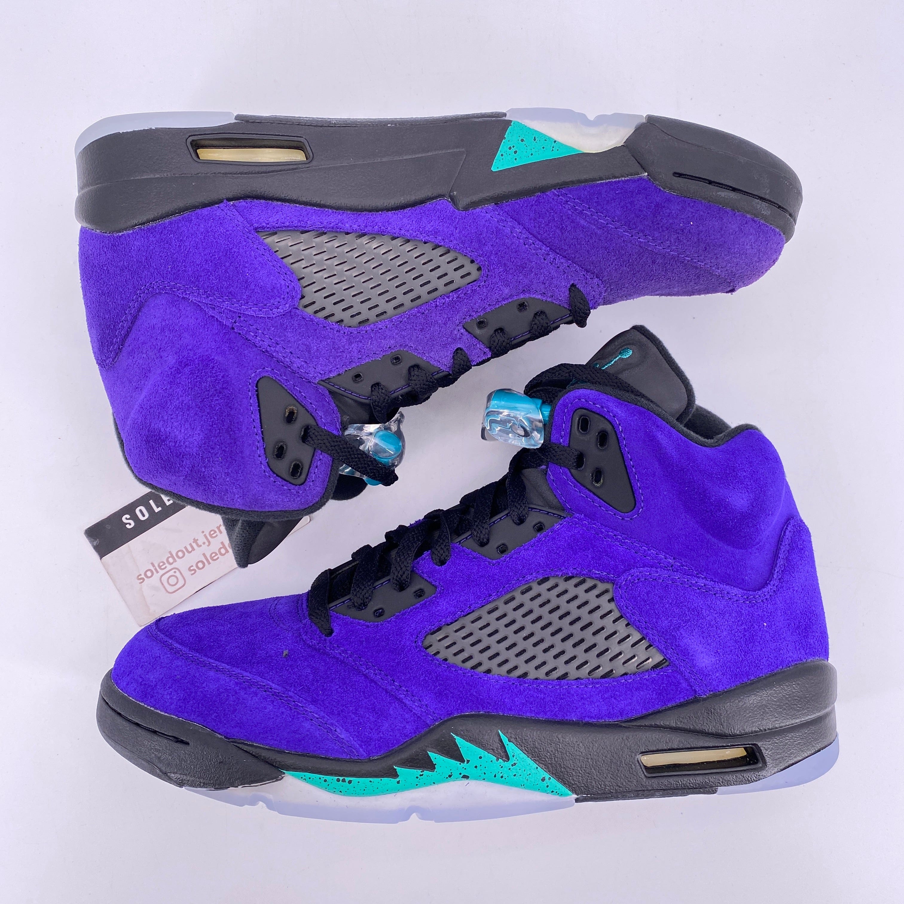 Air Jordan 5 Retro "Alternate Grape" 2020 New Size 9