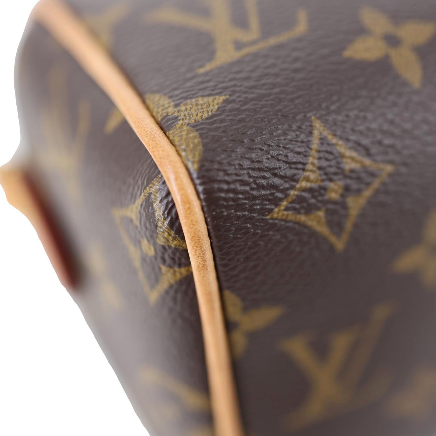 LOUIS VUITTON Speedy 20 Bandouliere Monogram Canvas Shoulder Bag Brown