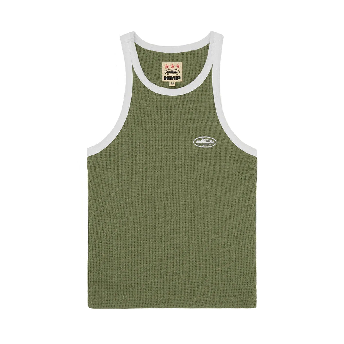 Corteiz Classic Tank Top 'Olive White' (WMNS)