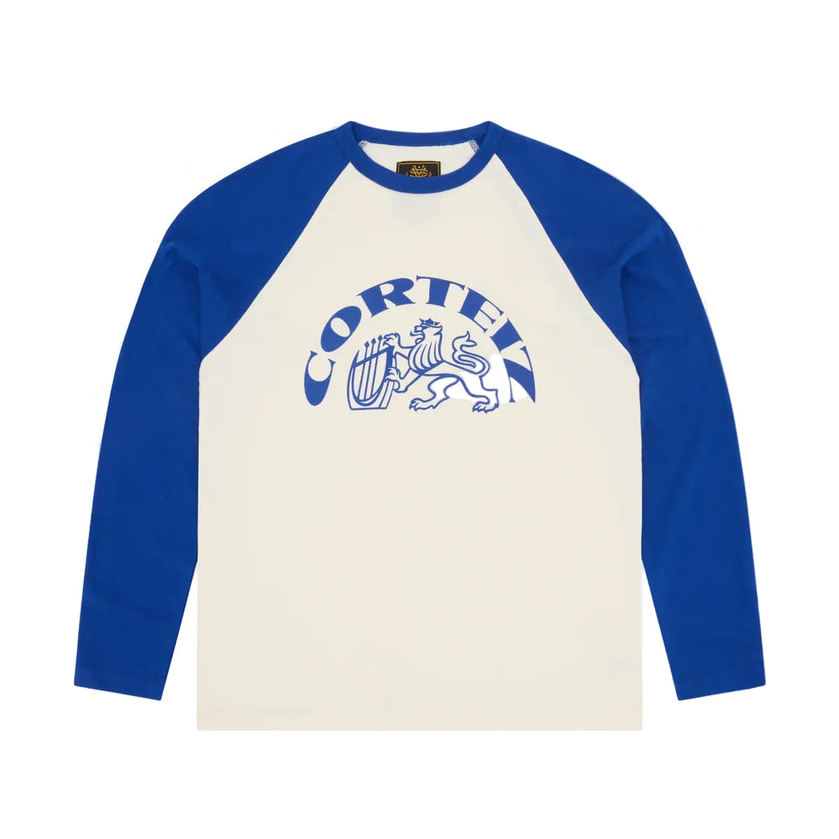 Corteiz Lion Raglan Long Sleeve Tee 'Royal Blue'