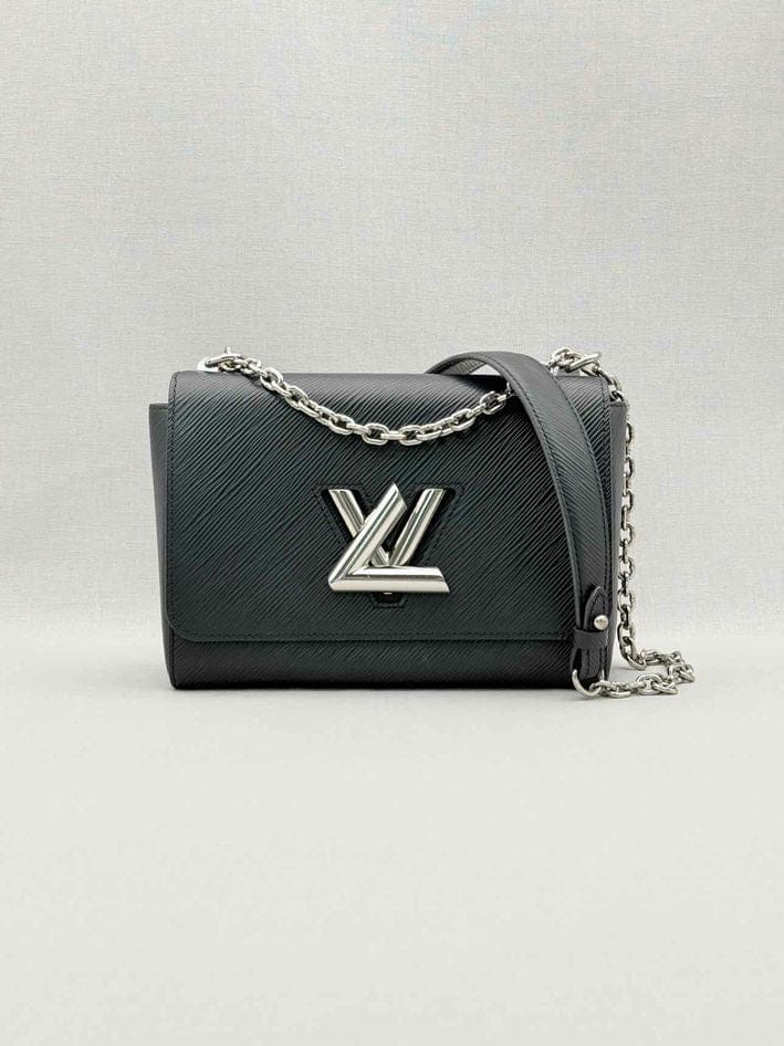 LOUIS VUITTON Twist MM Black Shoulder Bag