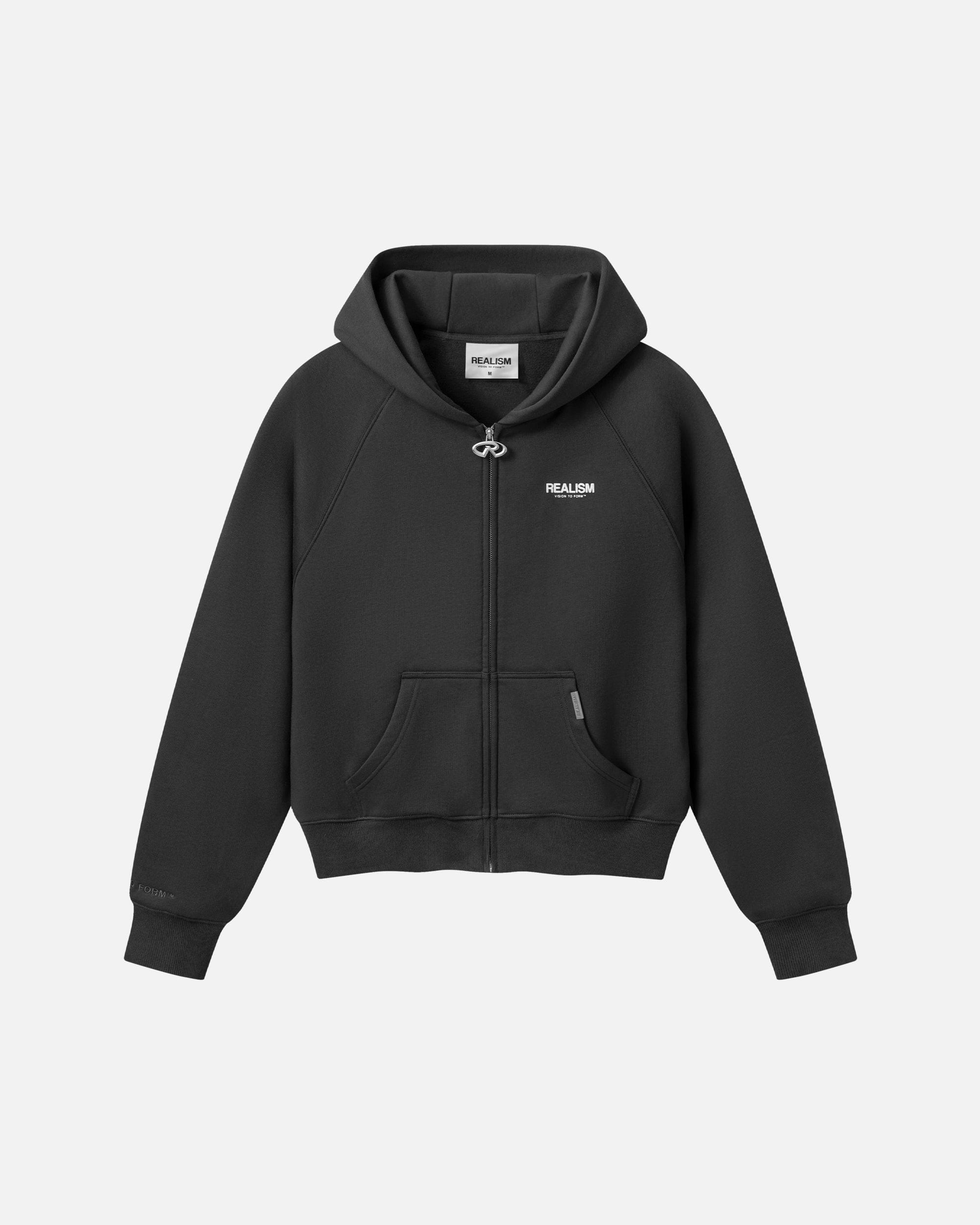 Realism SSS REALISM STUDIO ZIP HOODIE V2 ASPHALT