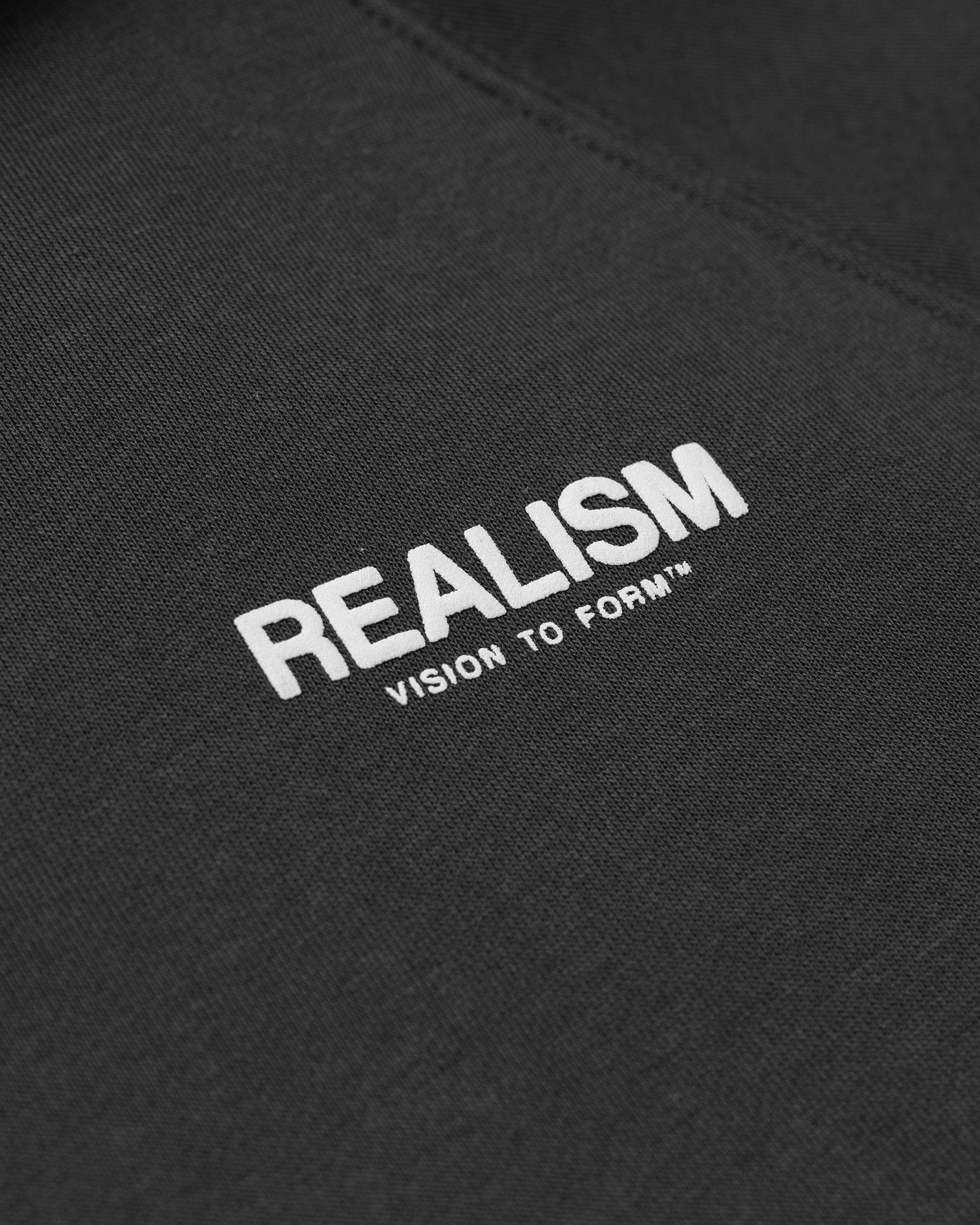 Realism SSS REALISM STUDIO ZIP HOODIE V2 ASPHALT