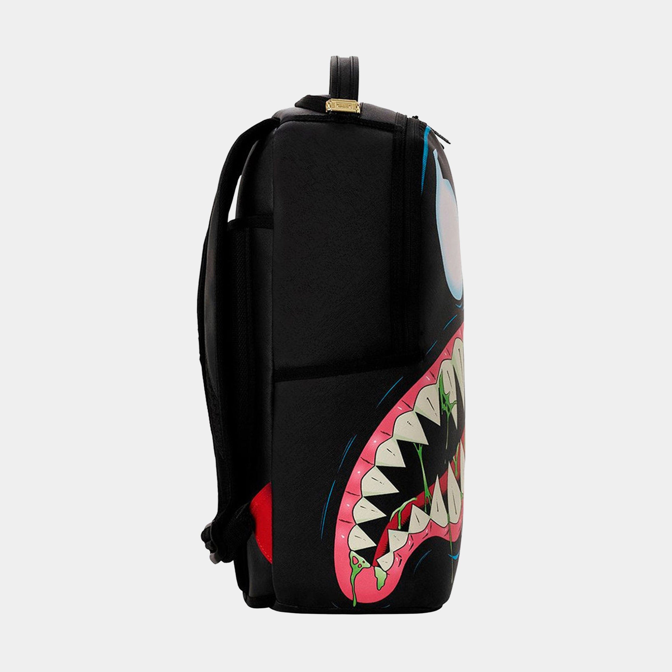 Sprayground Marvel Spider-Man Venom Sharkmouth Mens Backpack (Black/White)