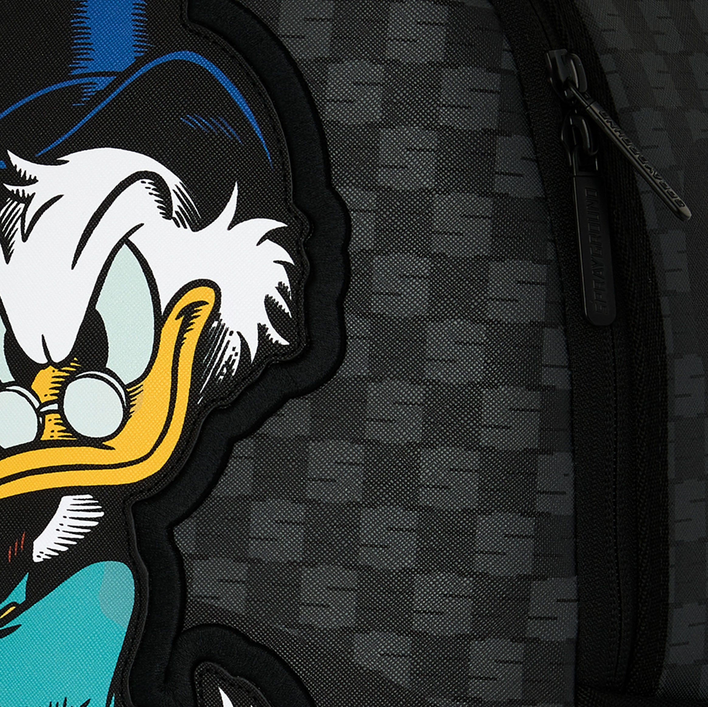 Sprayground Disney Scrooge Counting Money Mens Backpack (Grey/White)