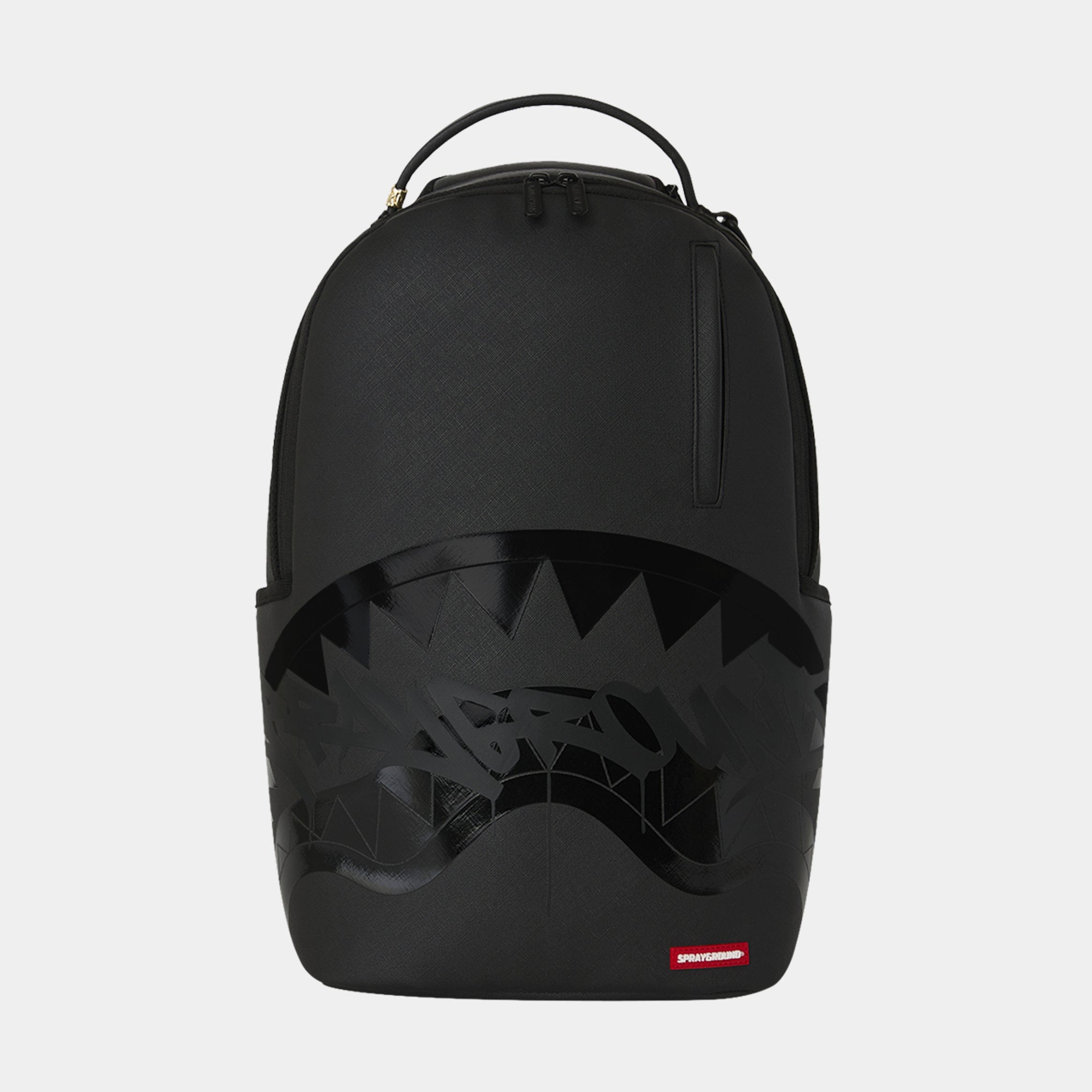 Sprayground Lux Ghost Drip Mens Backpack (Black/Grey)