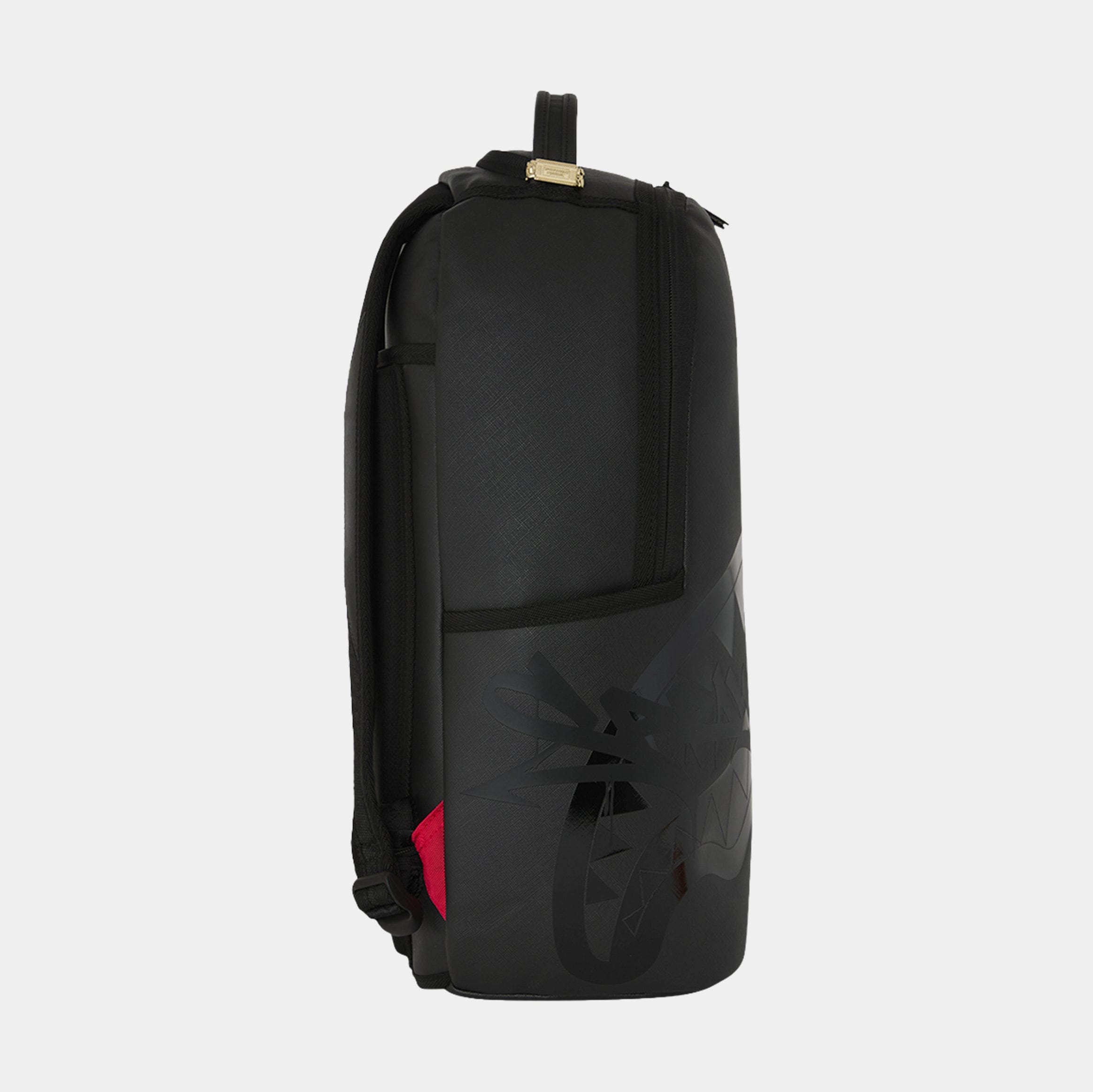 Sprayground Lux Ghost Drip Mens Backpack (Black/Grey)