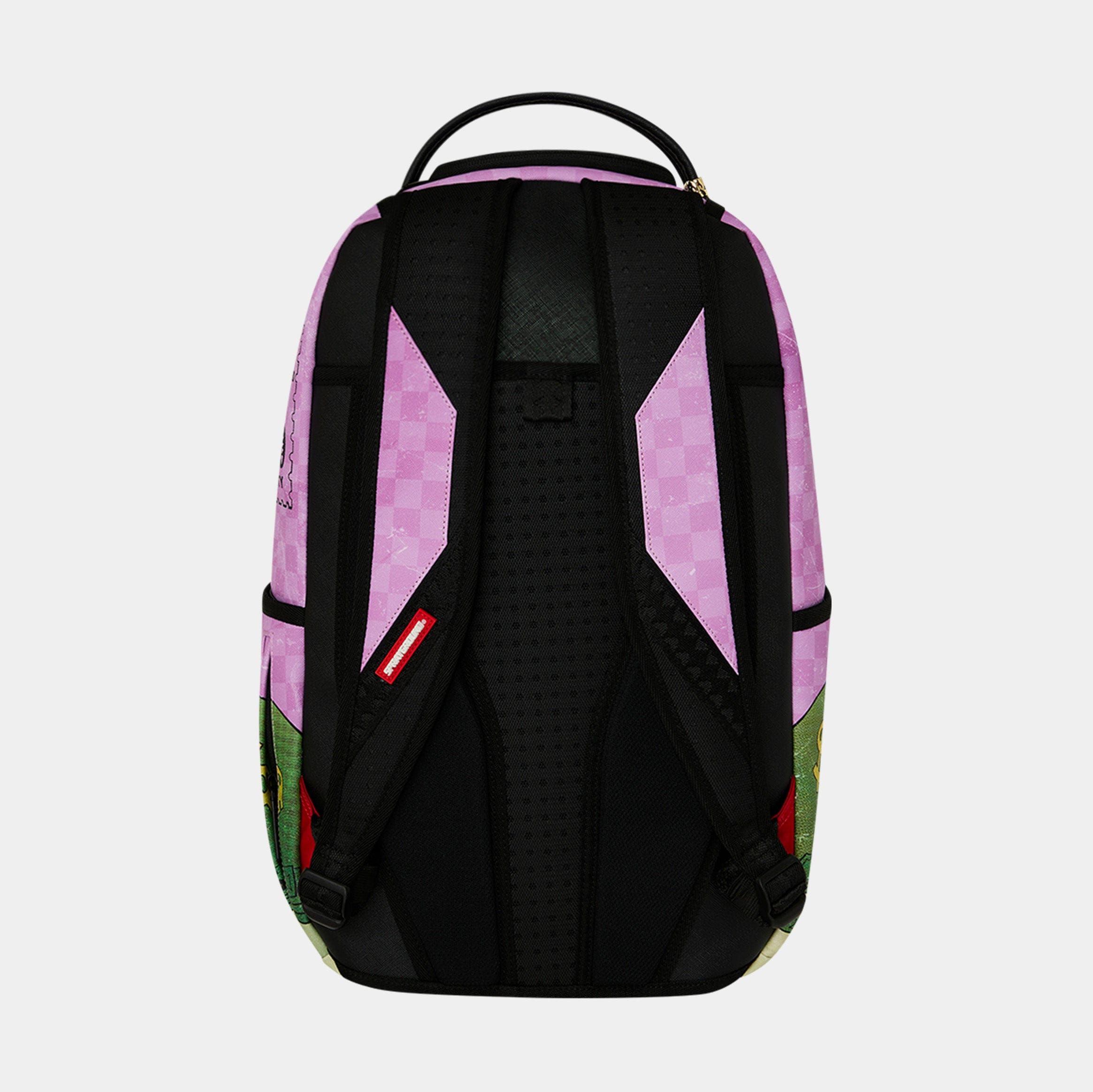 Sprayground Richie Rich Mens Backpack (Pink/Green)