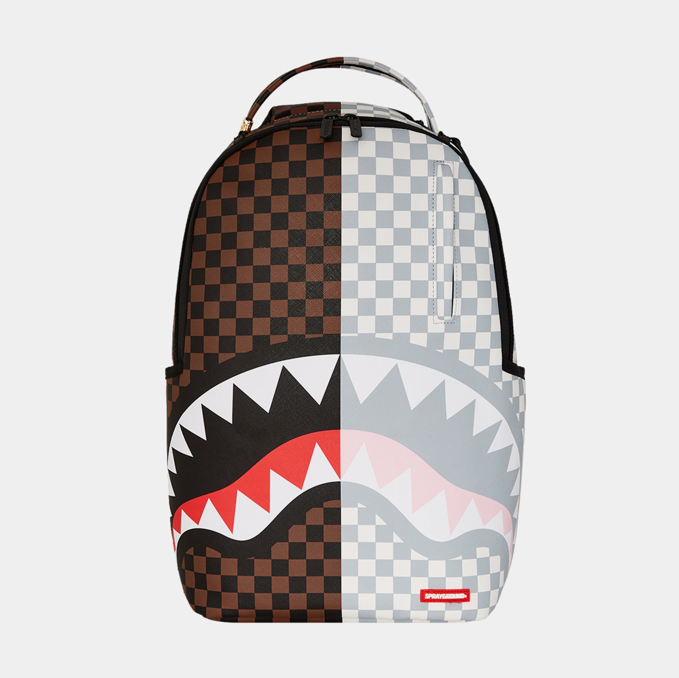 Sprayground Split Rose Sharks In Paris Mens Backpack (Multi Color)