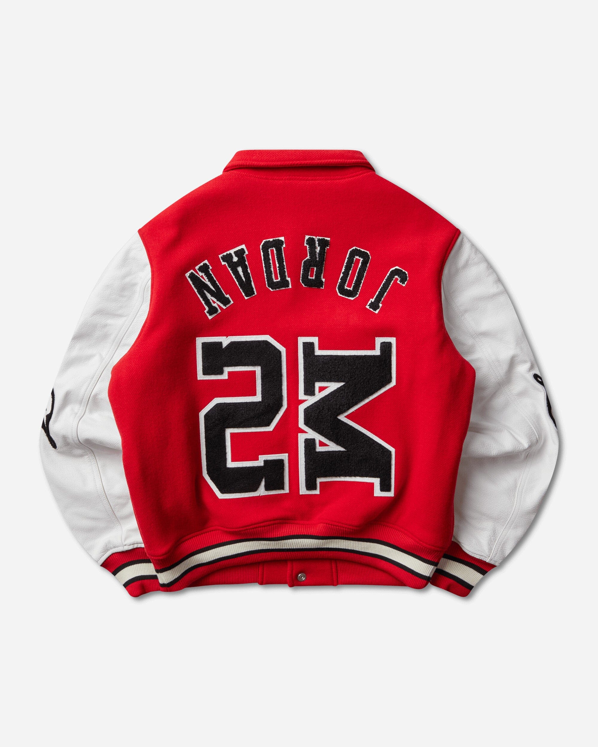 Air Jordan Saint Mxxxxxx Varsity Jacket University Red