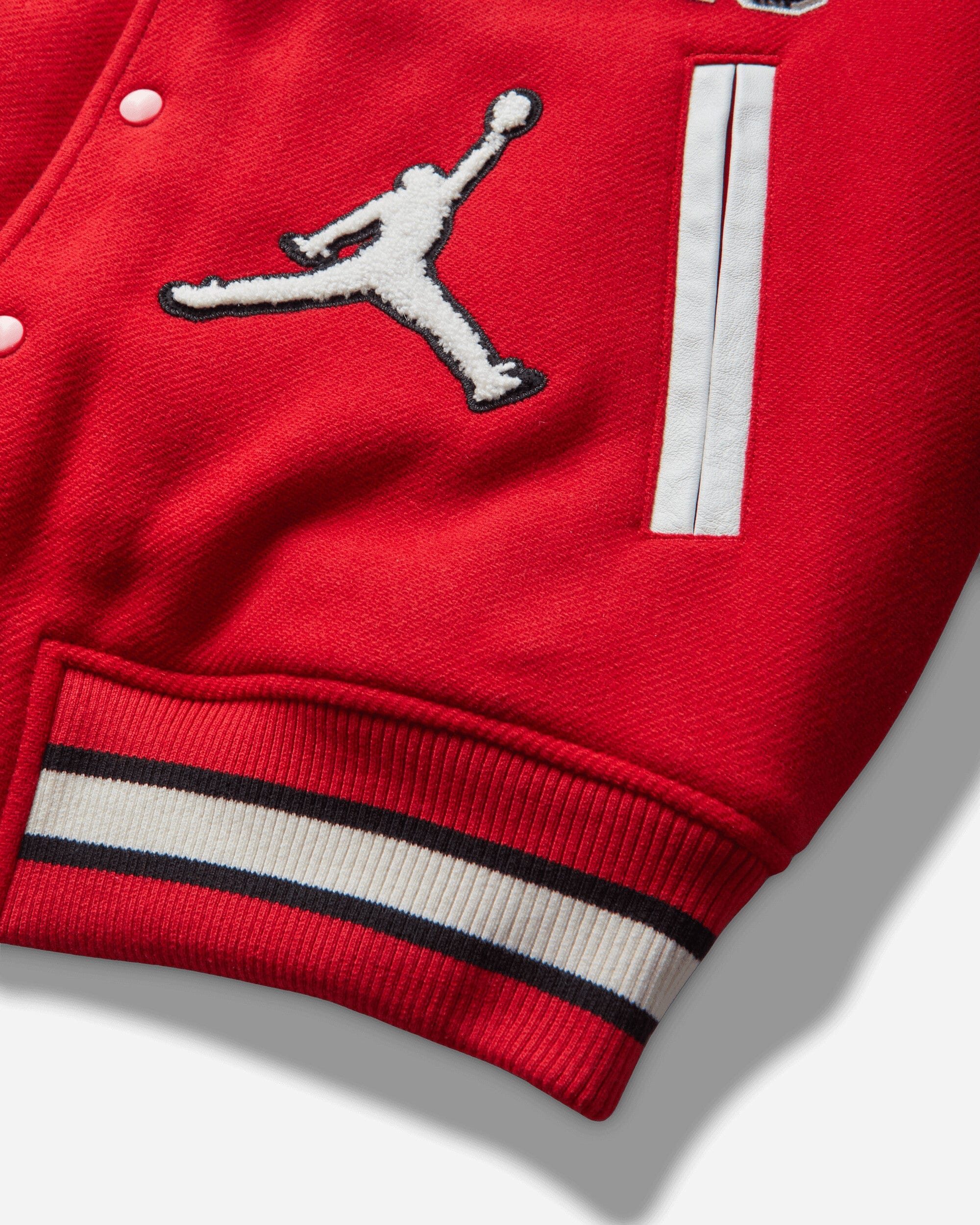 Air Jordan Saint Mxxxxxx Varsity Jacket University Red