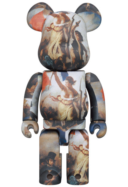 MEDICOM TOY BE@RBRICK Eugène Delacroix Liberty Leading the People 1000%