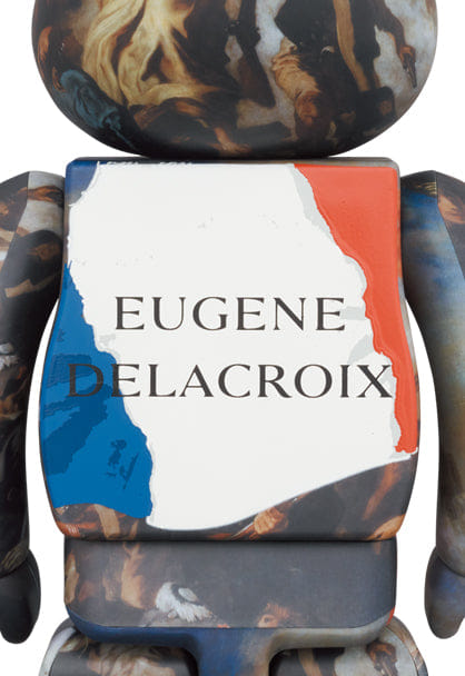 MEDICOM TOY BE@RBRICK Eugène Delacroix Liberty Leading the People 1000%