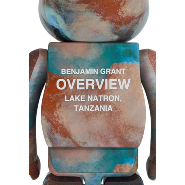 MEDICOM TOY BE@RBRICK BENJAMIN GRANT OVERVIEW LAKE NATRON 1000%