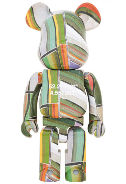 MEDICOM TOY BE@RBRICK BENJAMIN GRANT OVERVIEW LISSE 1000%