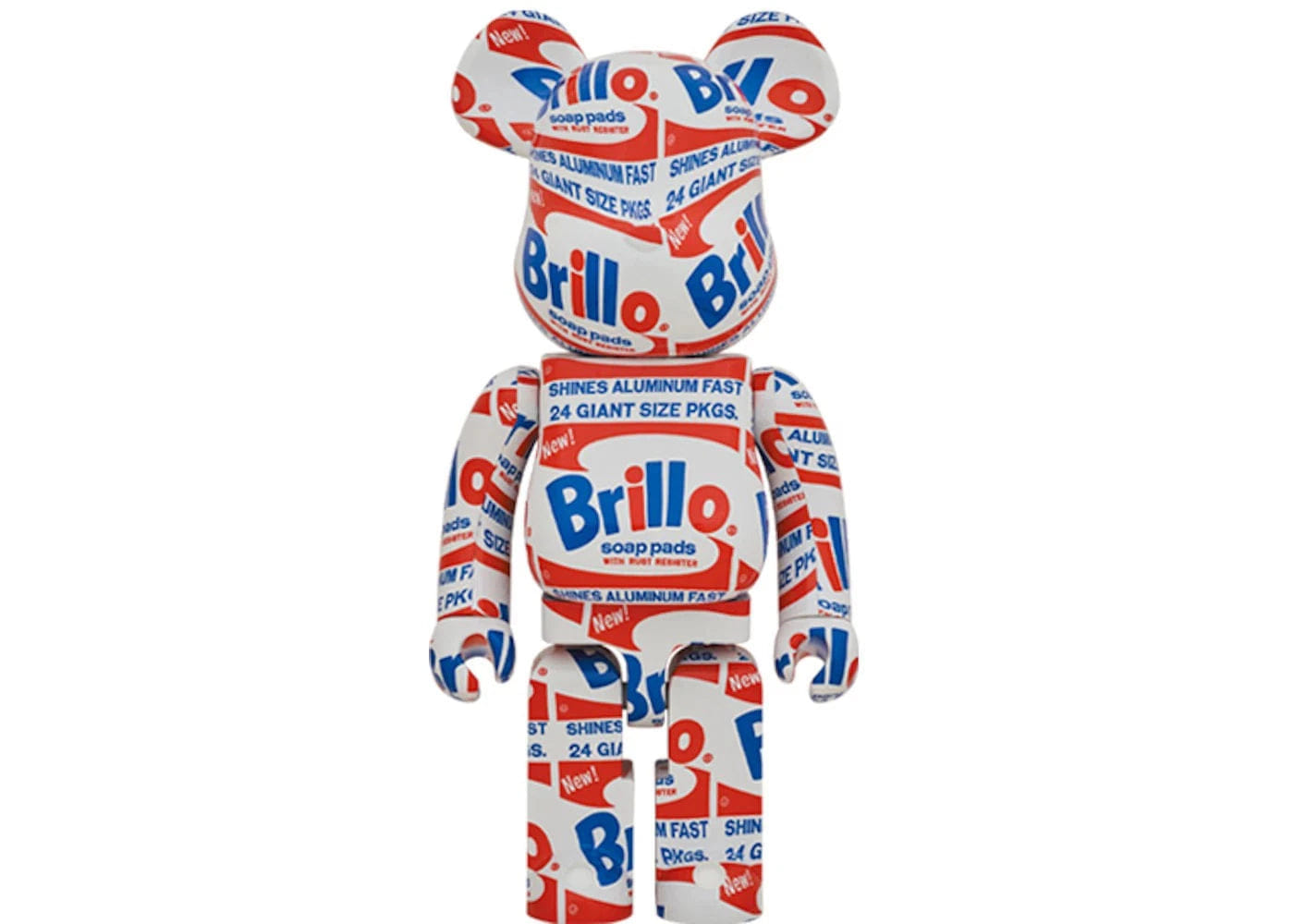 MEDICOM TOY BE@RBRICK ANDY WARHOL "Brillo" 1000%