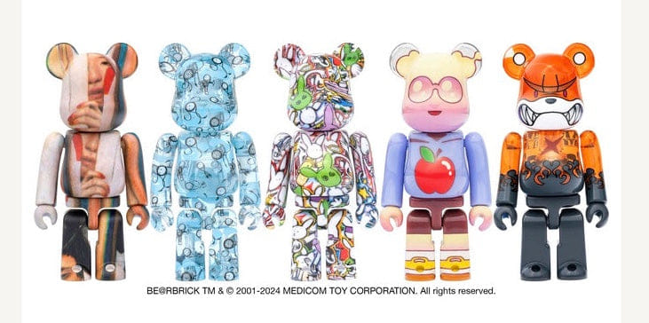 MEDICOM TOY DesignerCon Artist Series 5 BE@RBRICK set 100% - DCON24