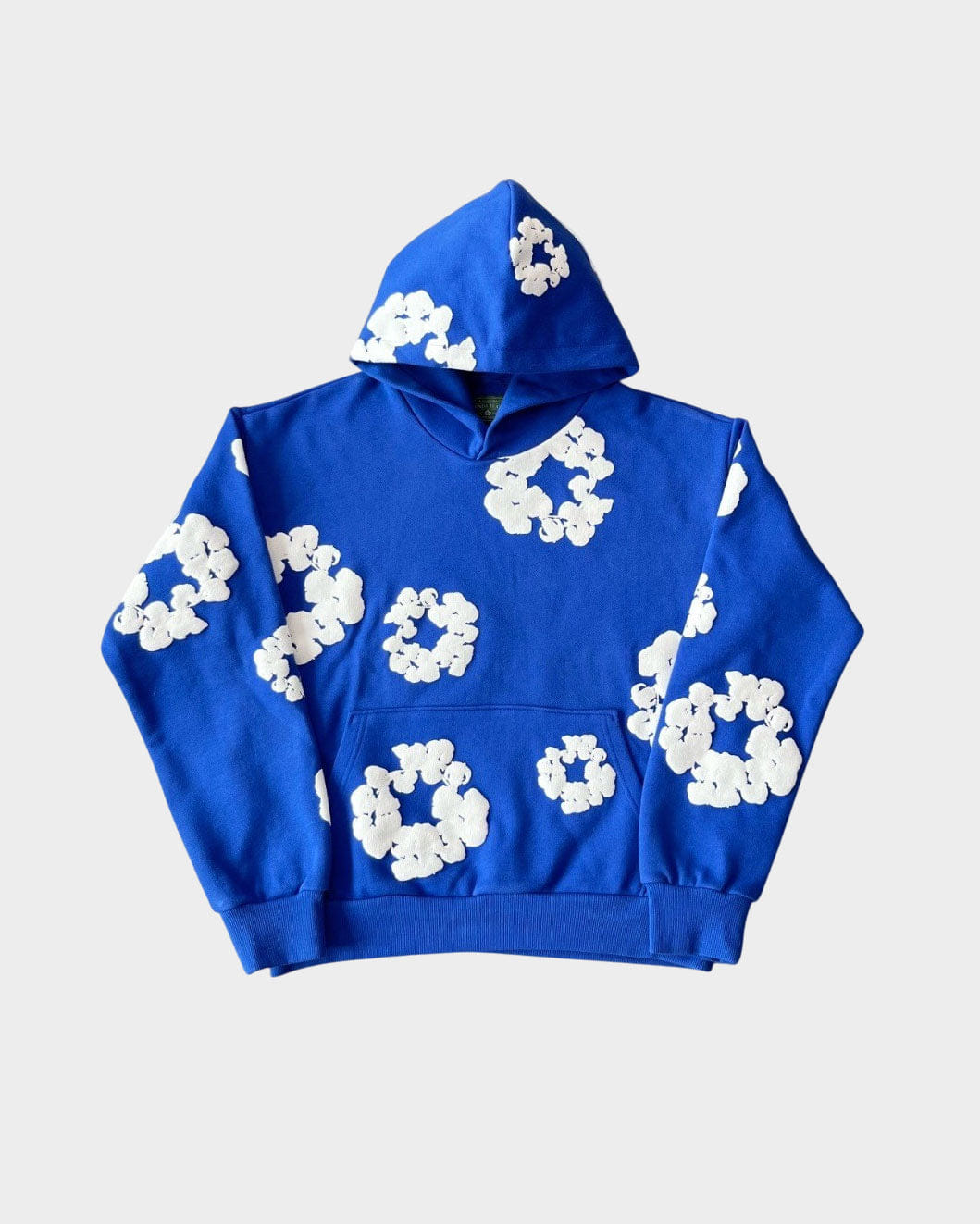 Denim Tears The Cotton Wreath Hoodie Blue