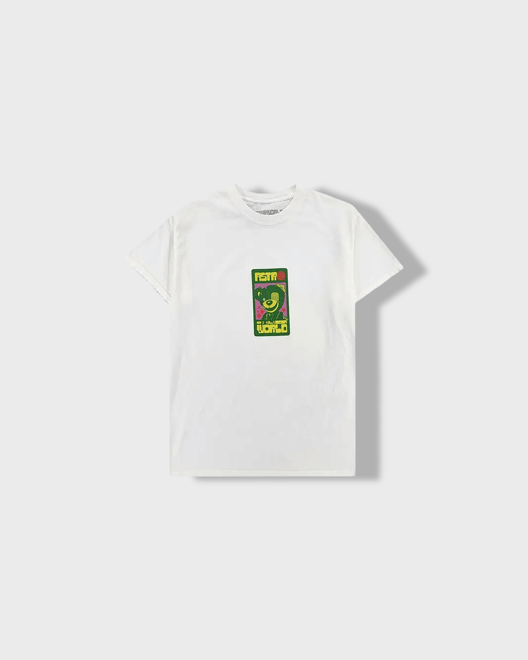 Cactus Jack Travis Scott Scare Bear Tee II White