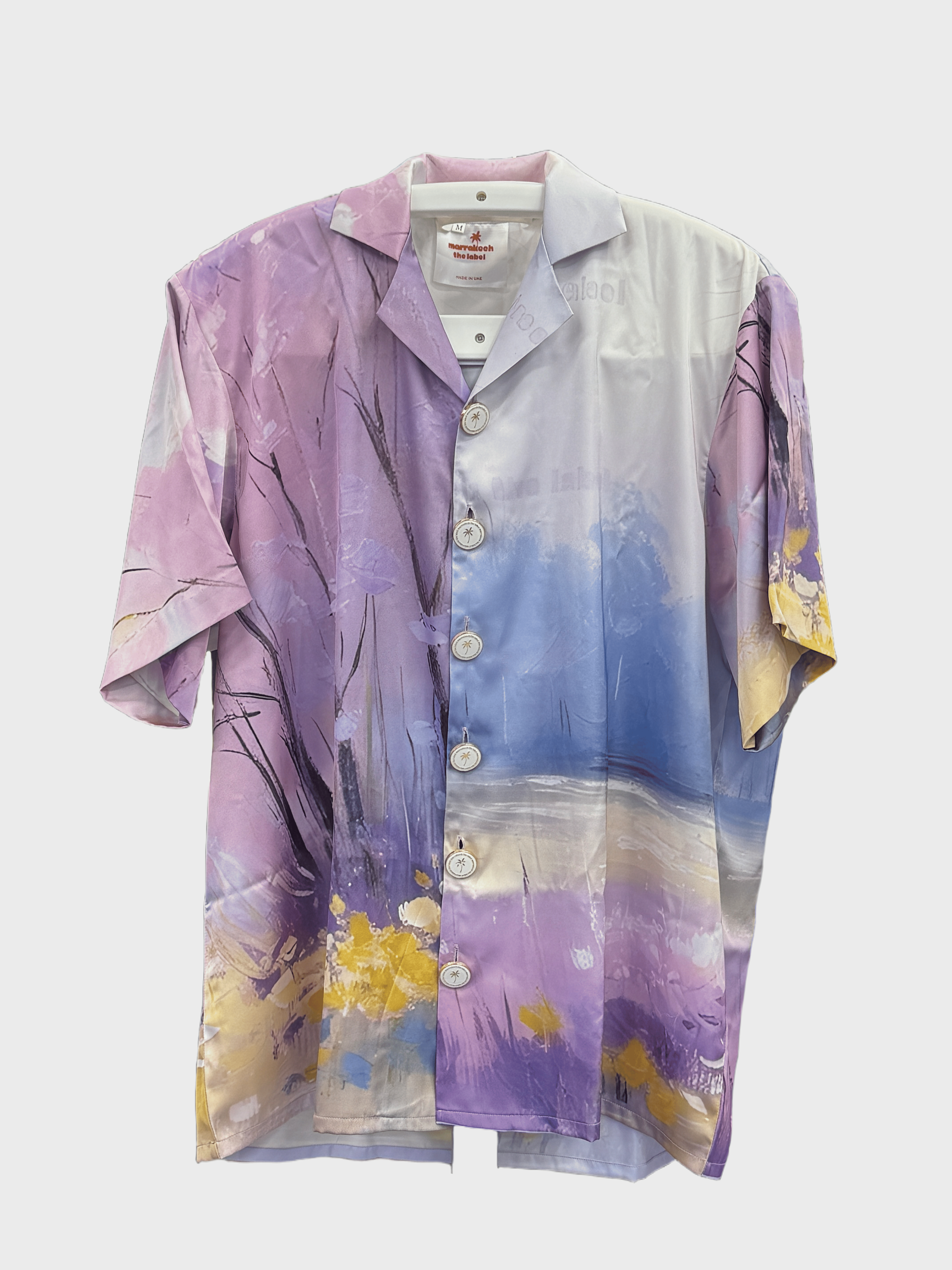 Marrakech the Label The Signature Light Pink Half Sleeve Shirt Mens