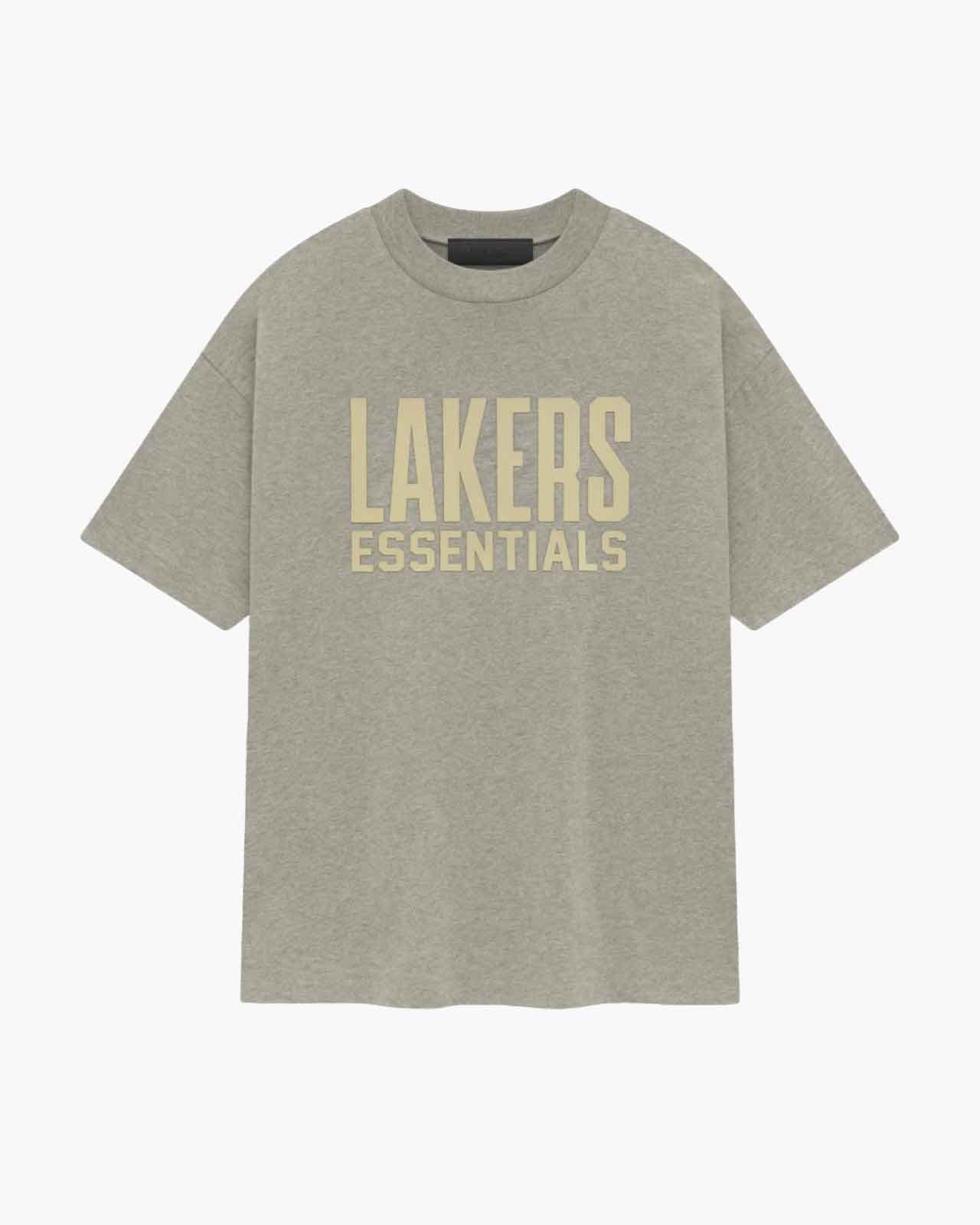 Fear of God Essentials Essentials Fear of God Lakers Tee Warm Heather