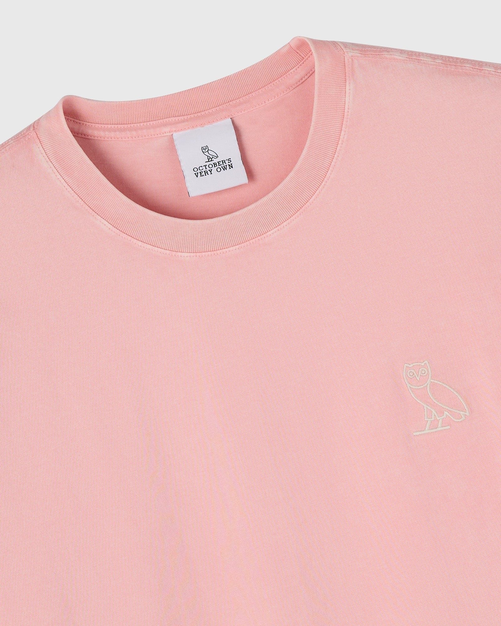 OVO Muskoka Garment-Dyed T-Shirt Powder Pink