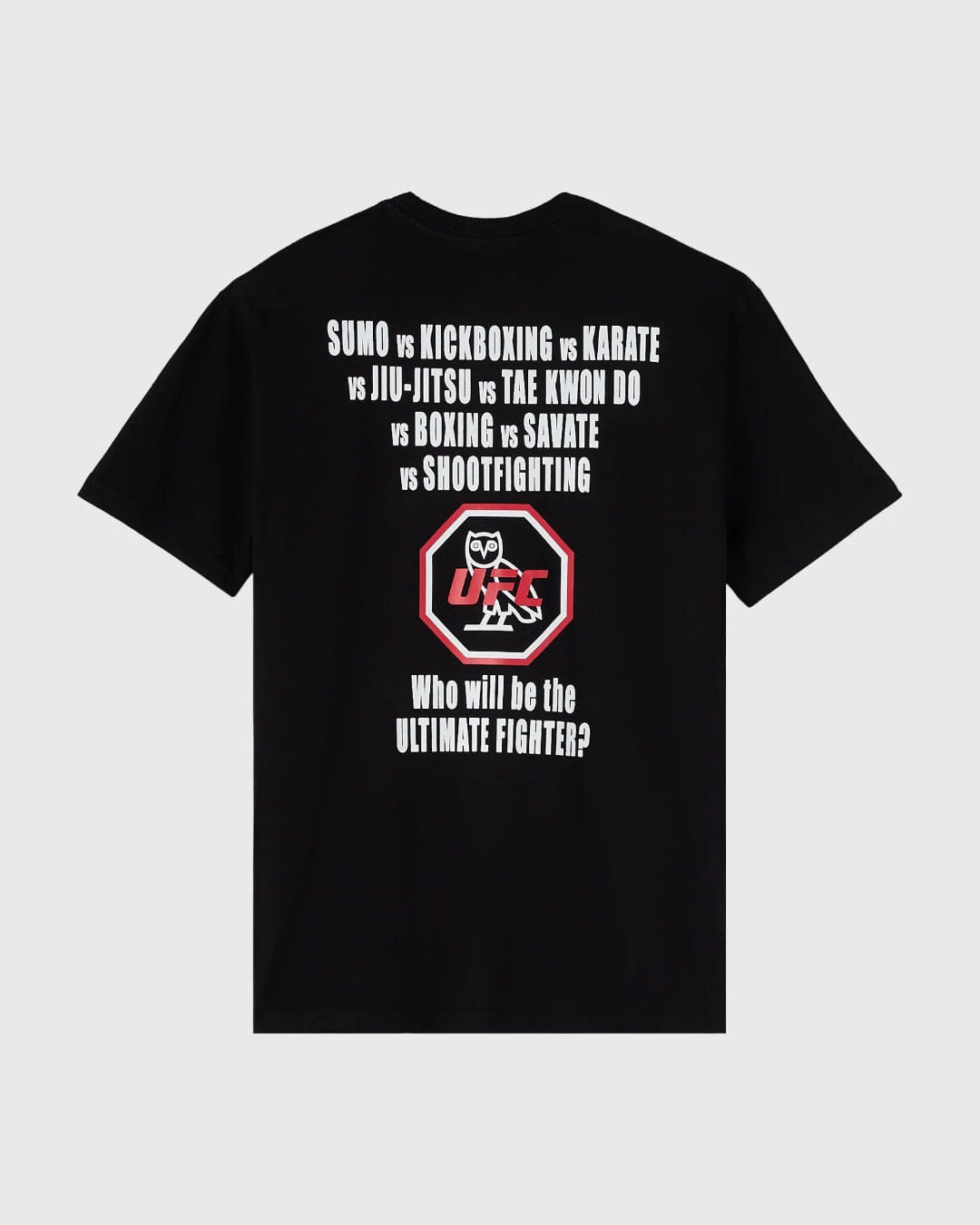 OVO X UFC The Ultimate T-shirt Black