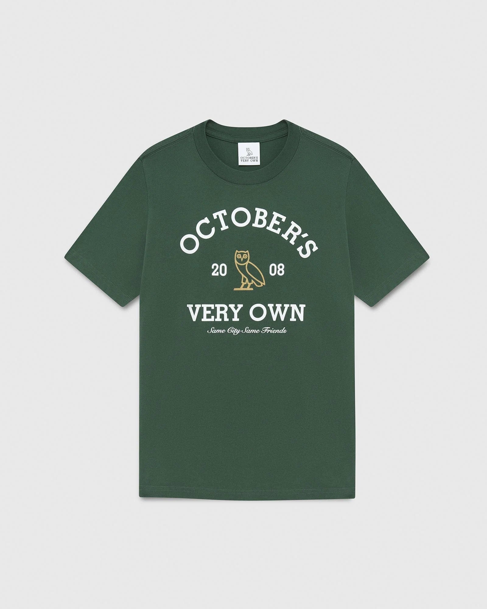 OVO Collegiate Kids T-shirt Forest Green